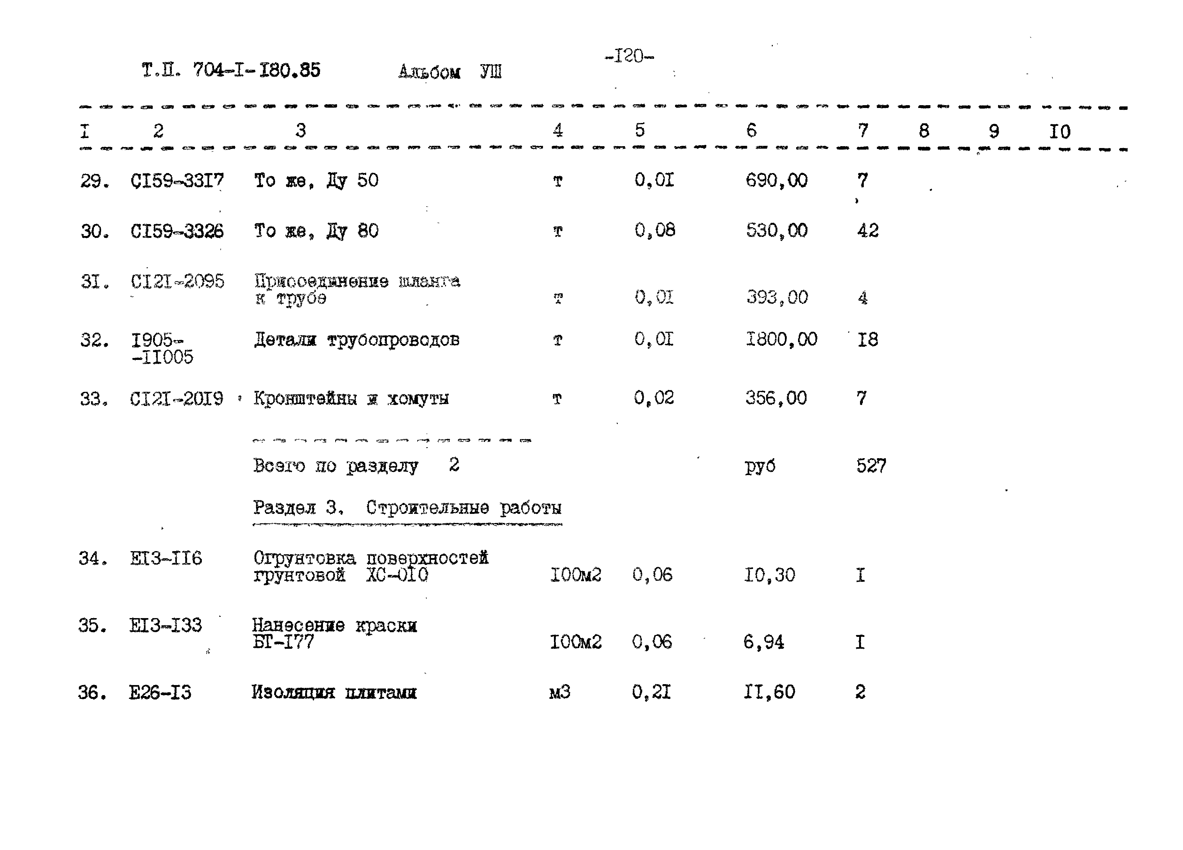 Типовой проект 704-1-180.85