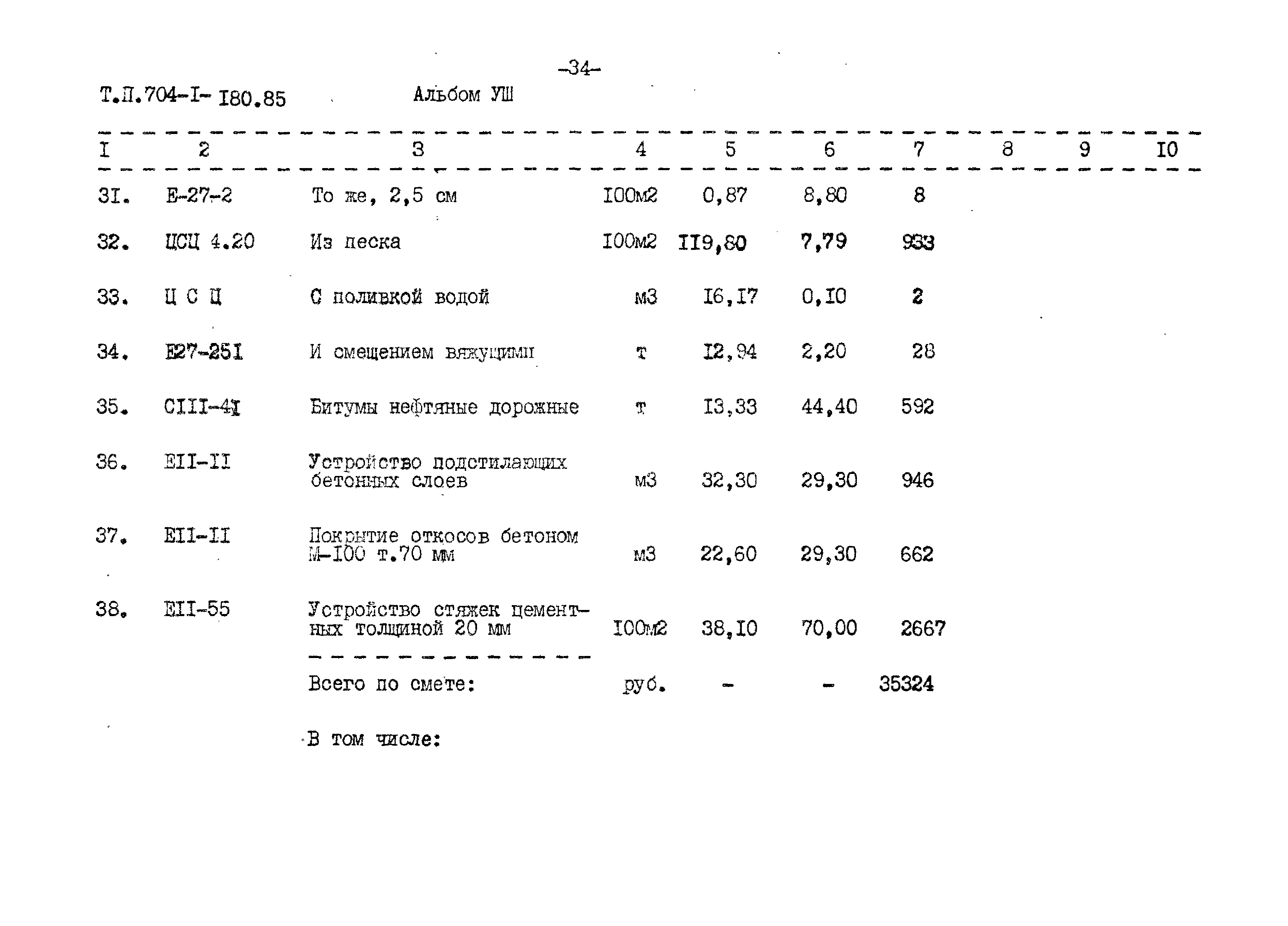 Типовой проект 704-1-180.85