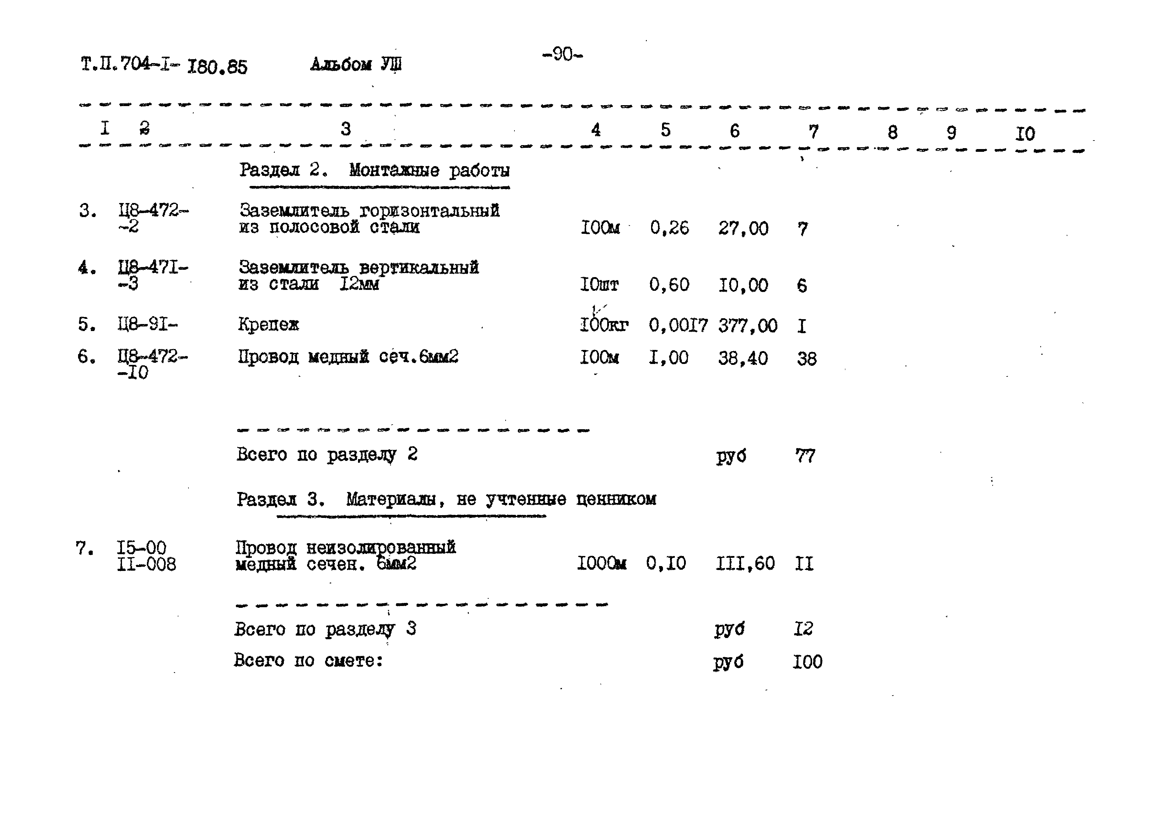 Типовой проект 704-1-180.85