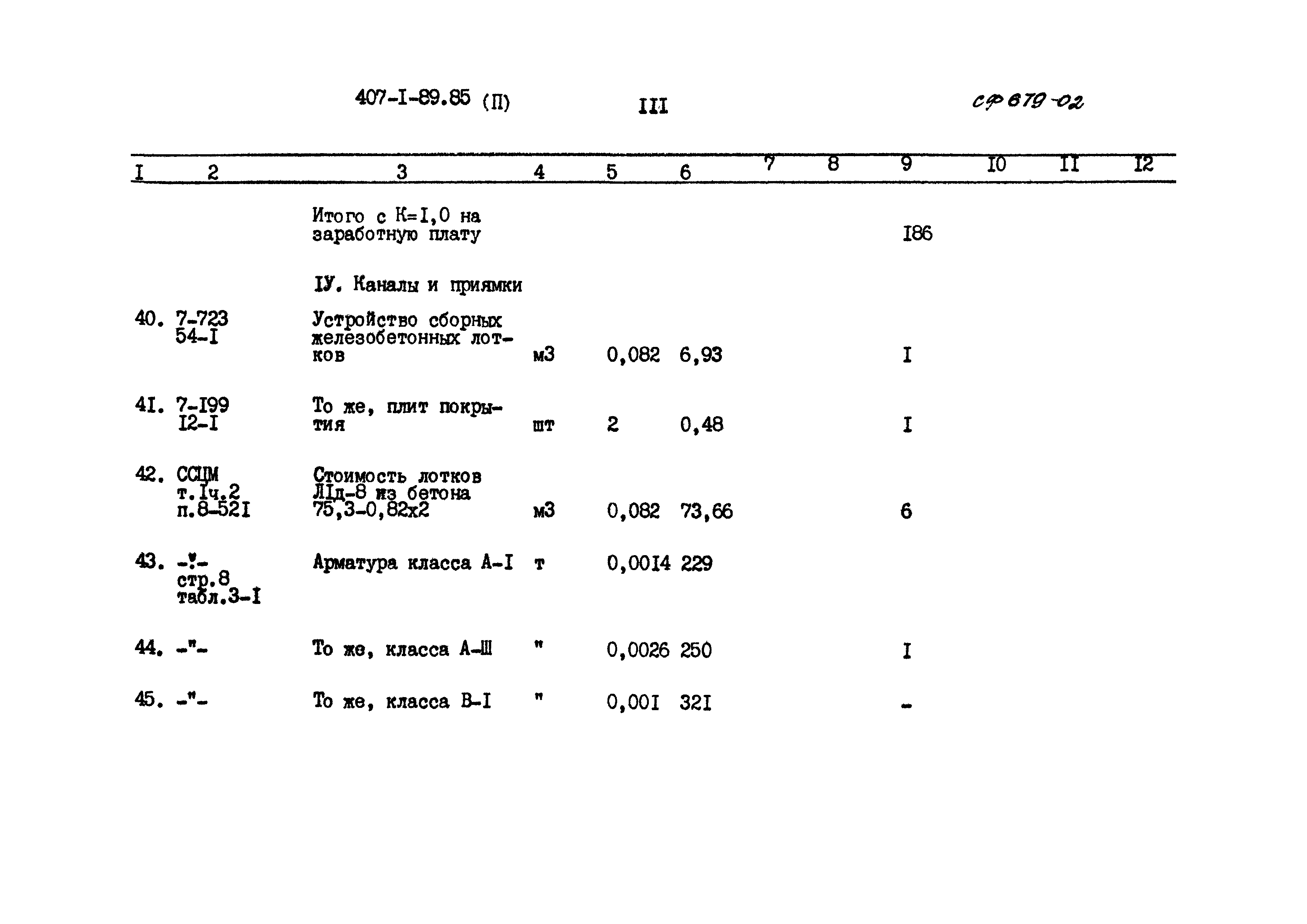 Типовой проект 407-1-89.85