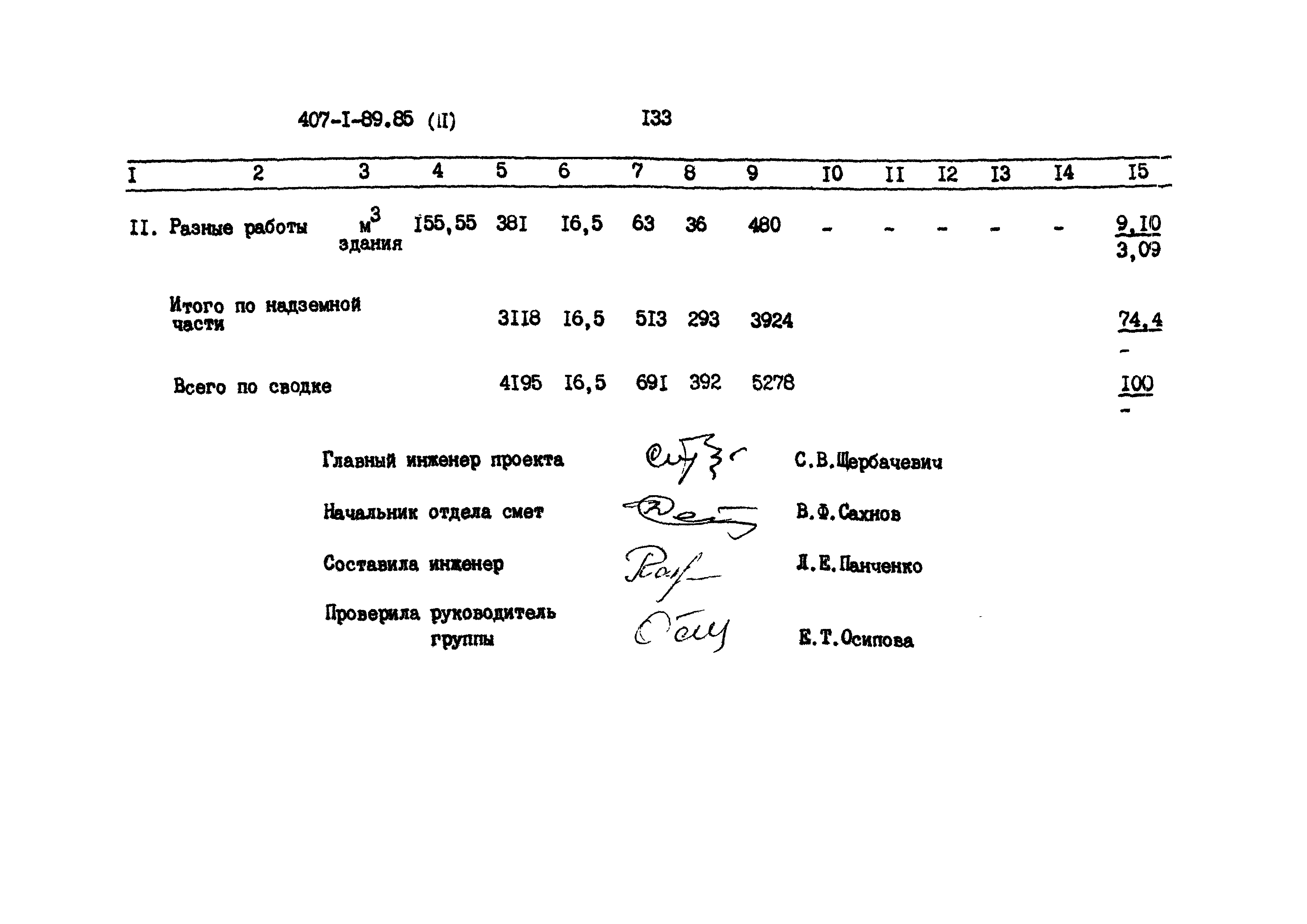 Типовой проект 407-1-89.85