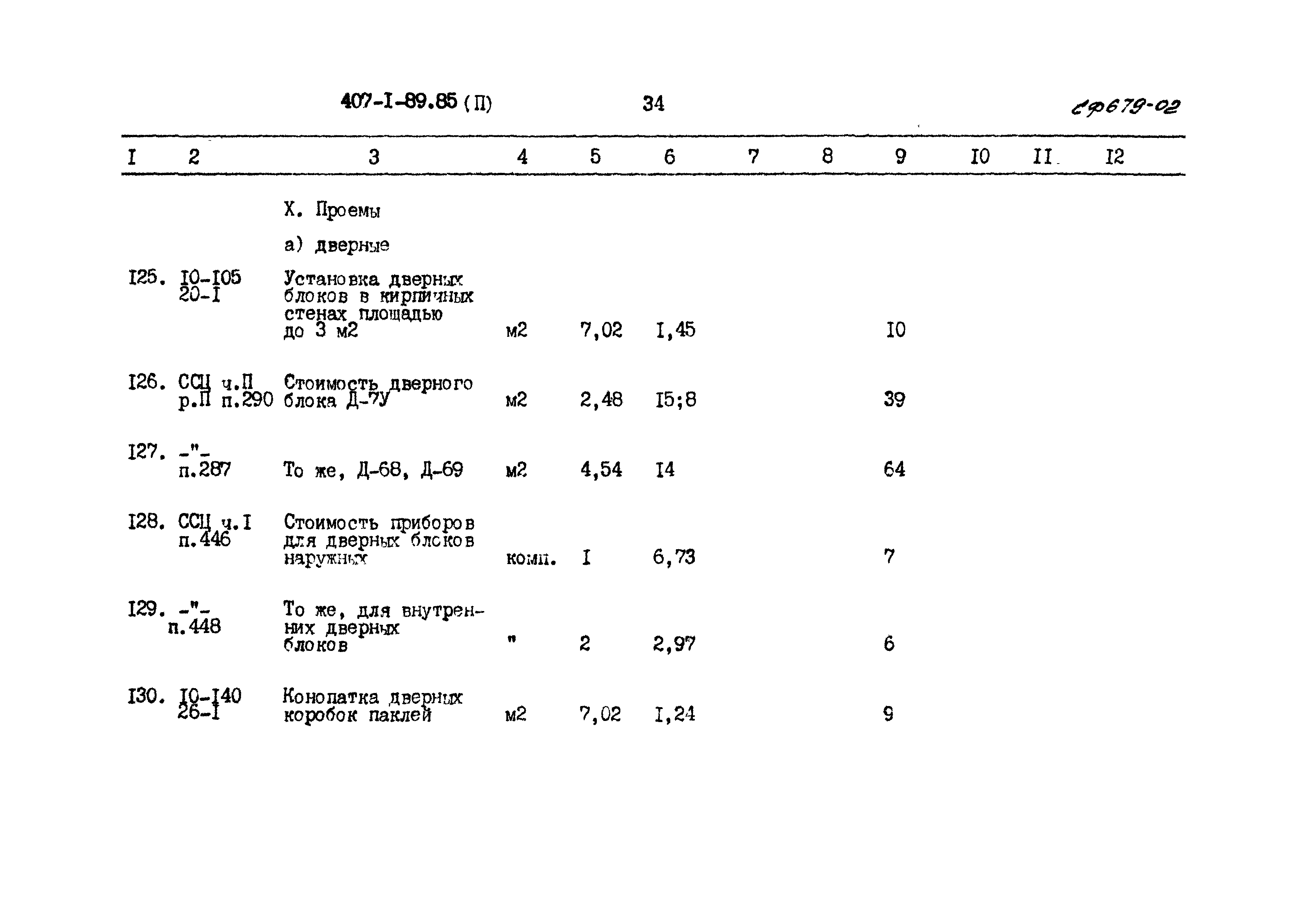 Типовой проект 407-1-89.85