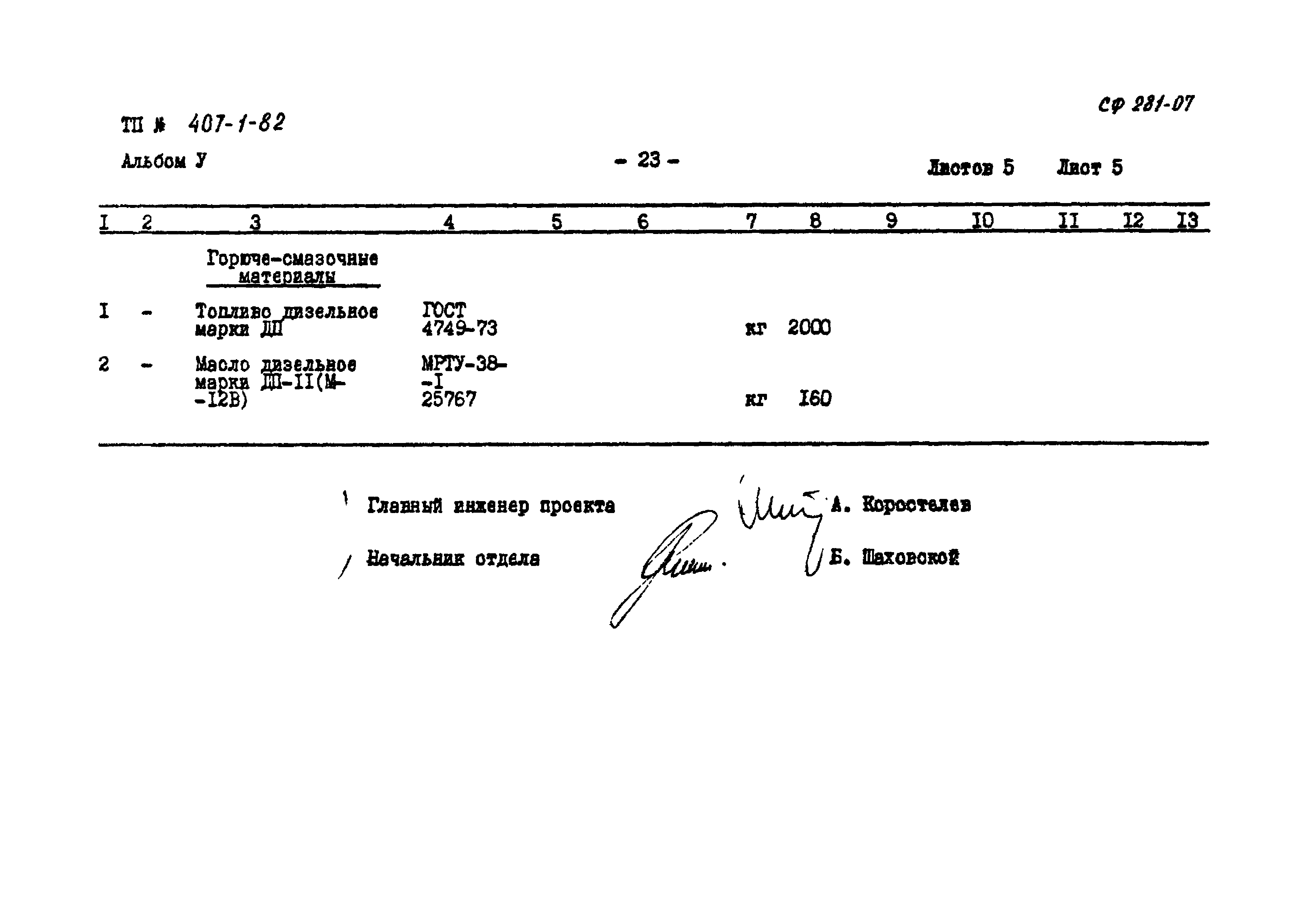 Типовой проект 407-1-82