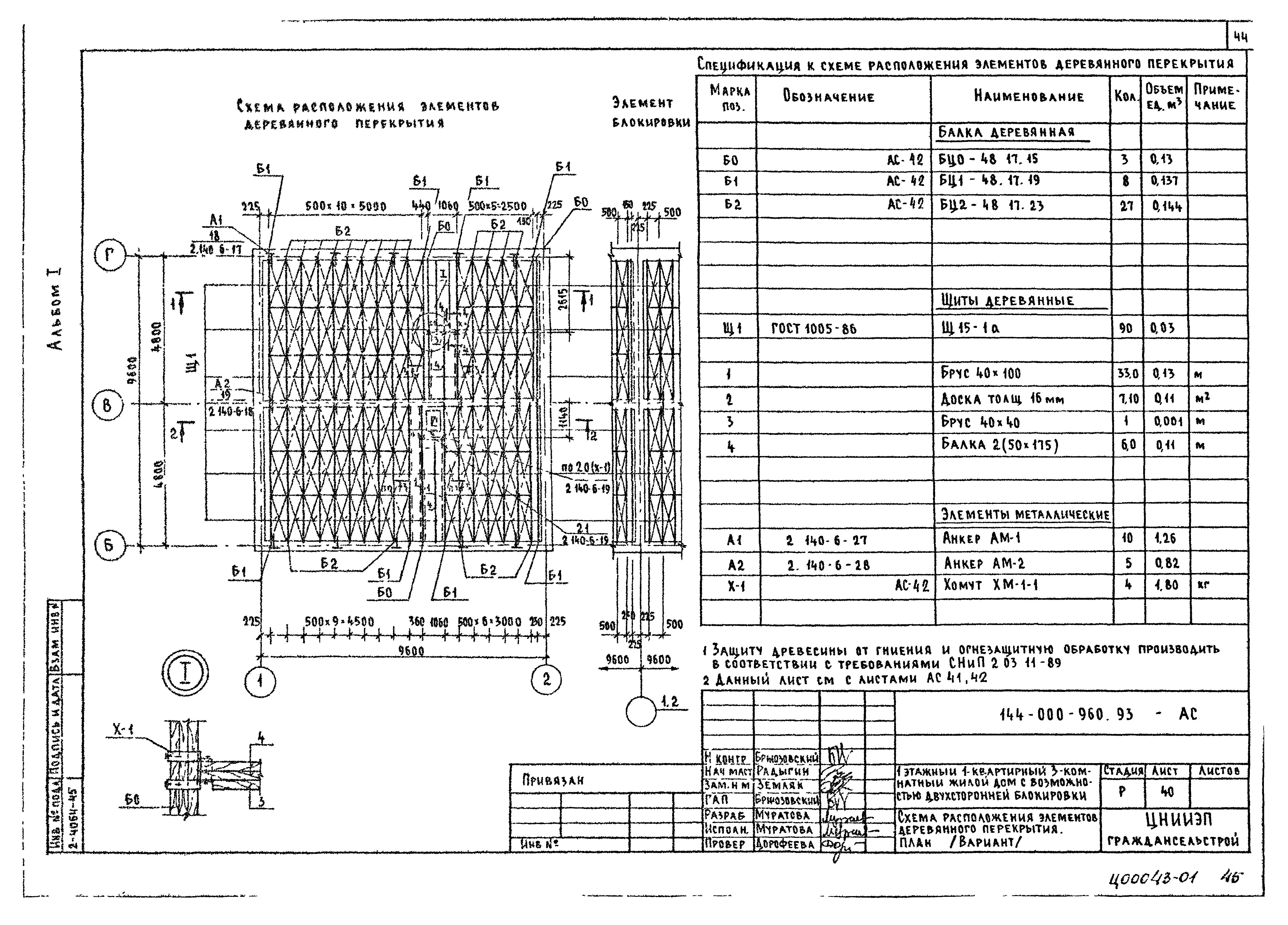 Типовой проект 144-000-960.93