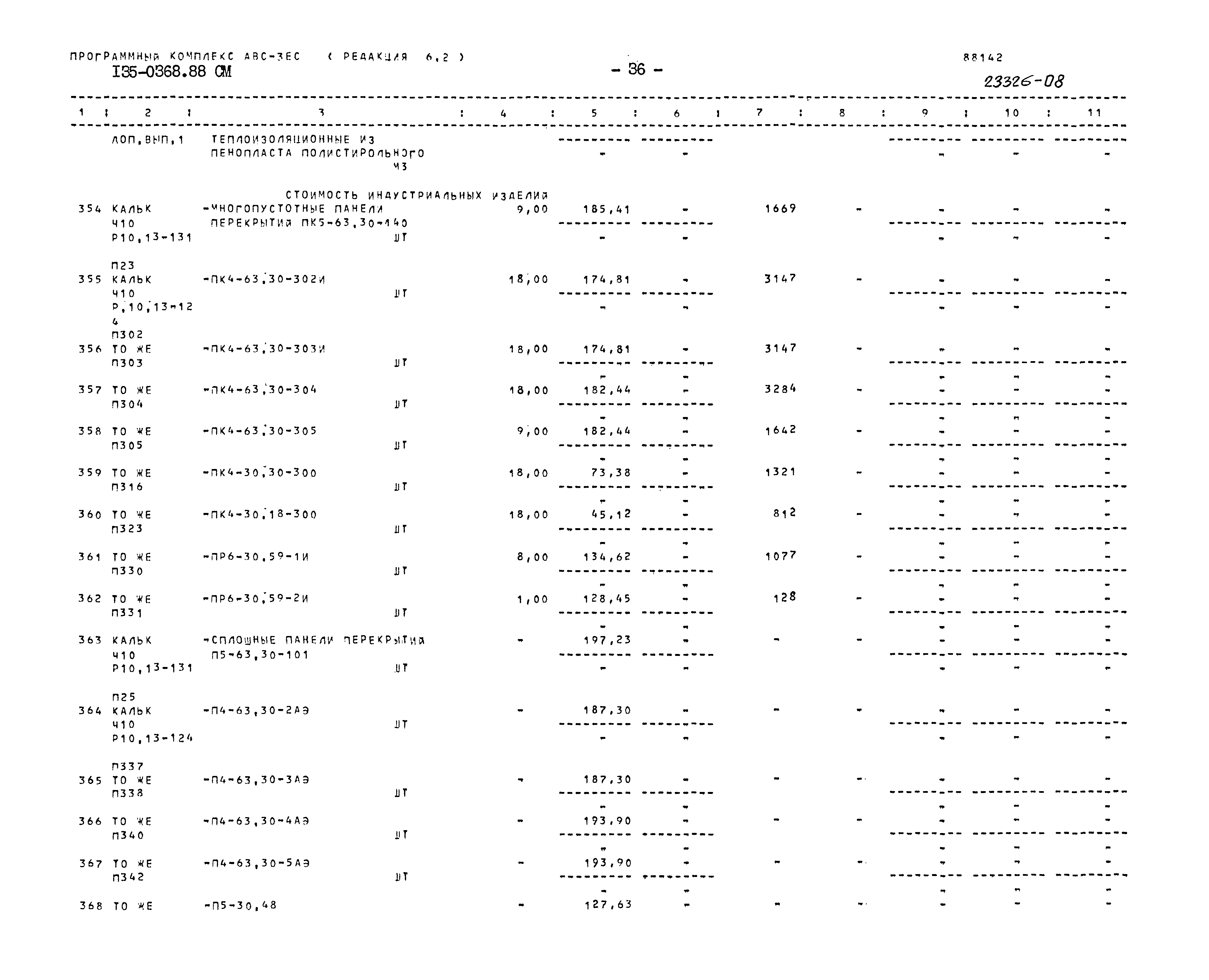 Типовой проект 135-0368.88