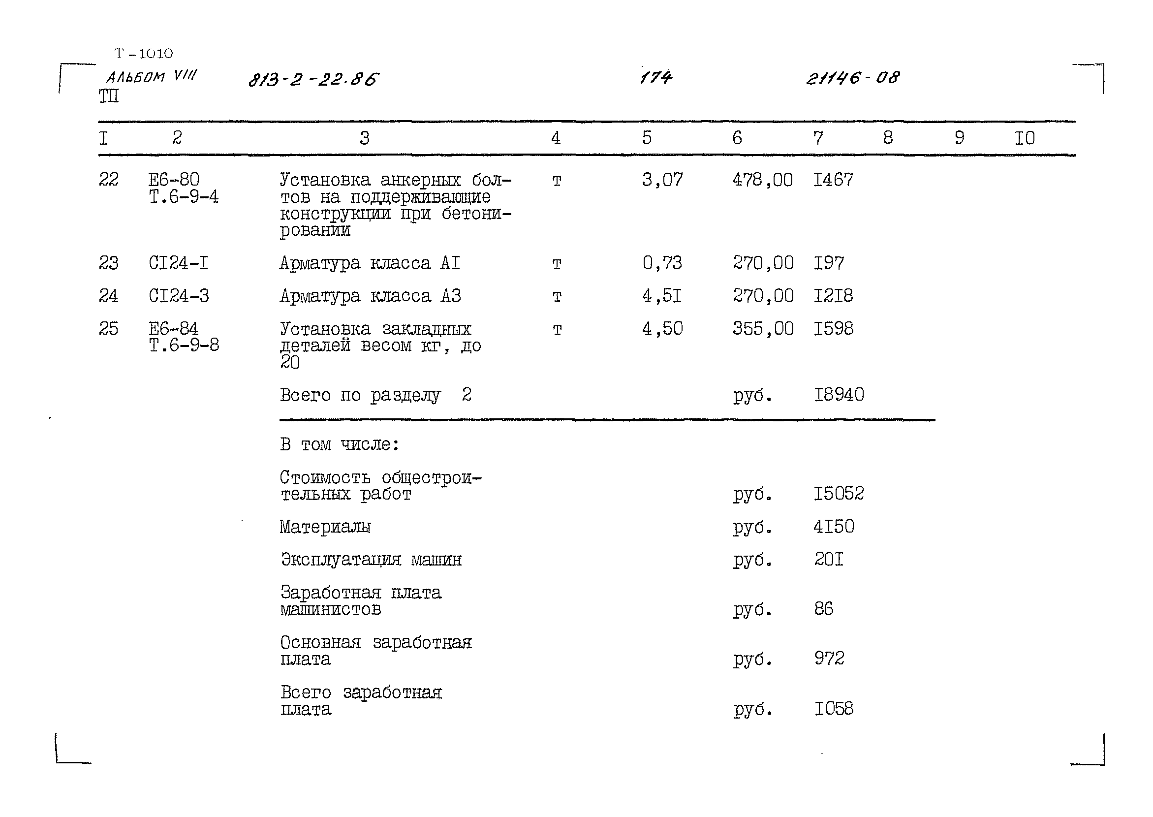 Типовой проект 813-2-22.86