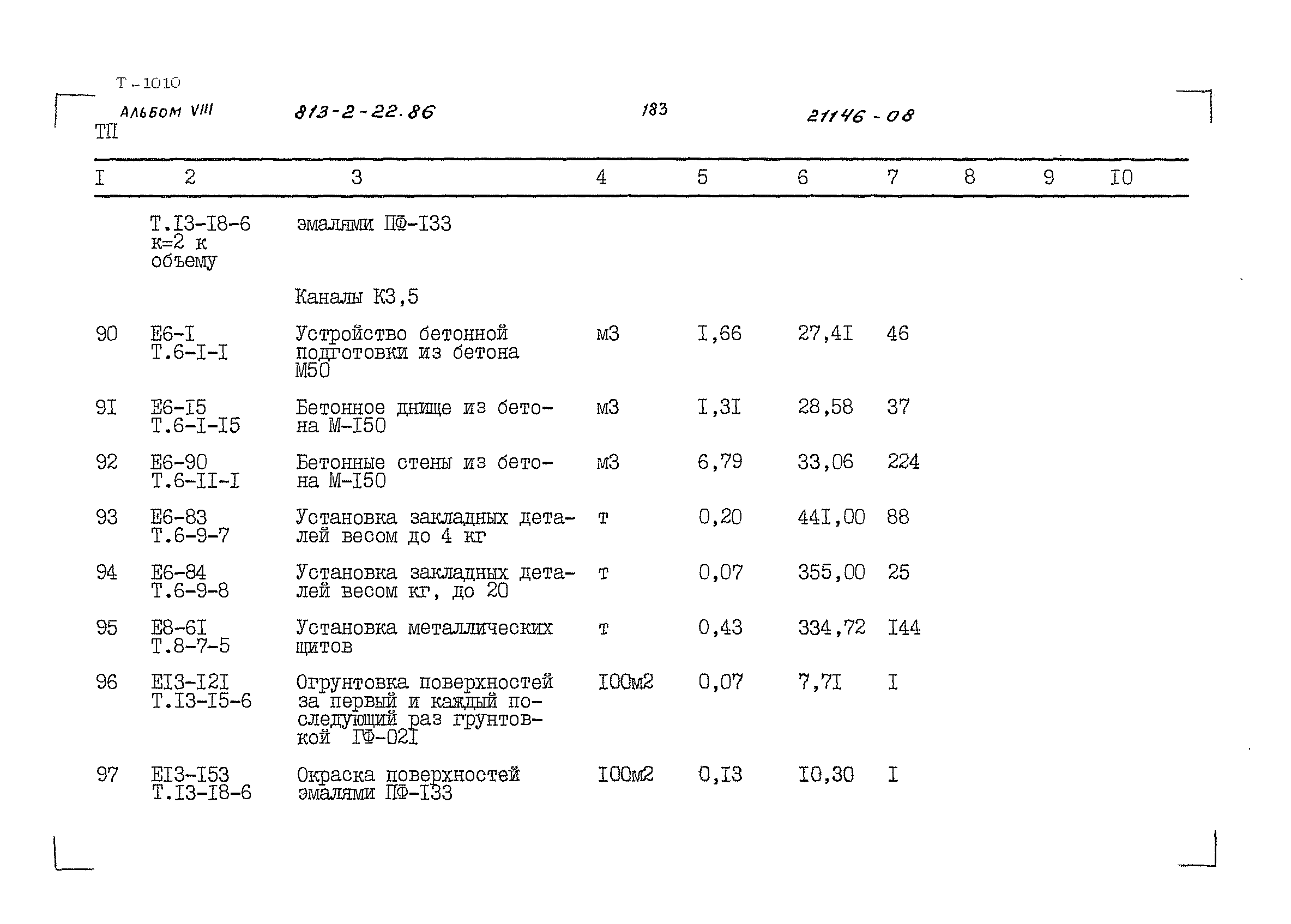 Типовой проект 813-2-22.86