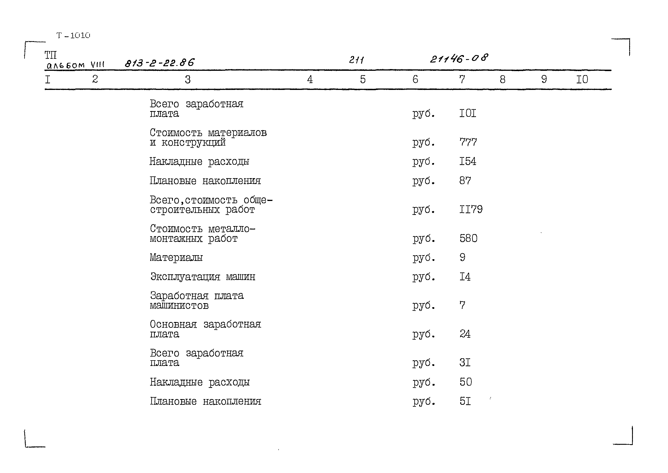 Типовой проект 813-2-22.86