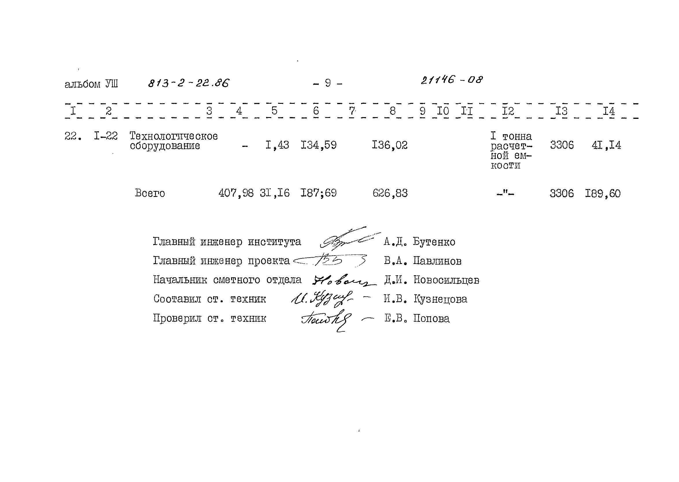 Типовой проект 813-2-22.86