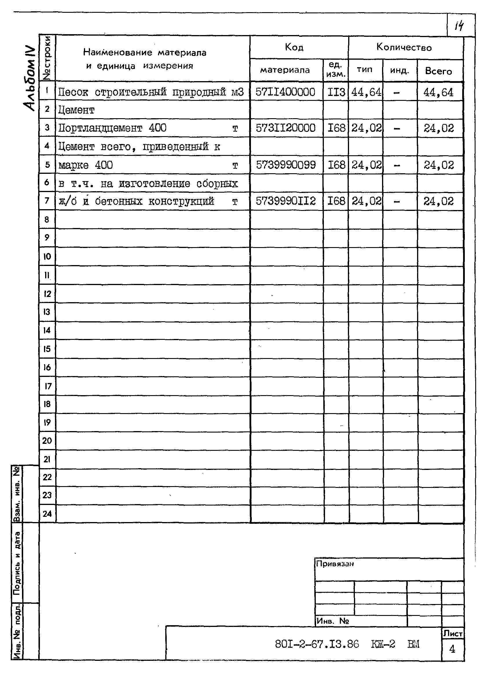 Типовой проект 801-2-67.13.86
