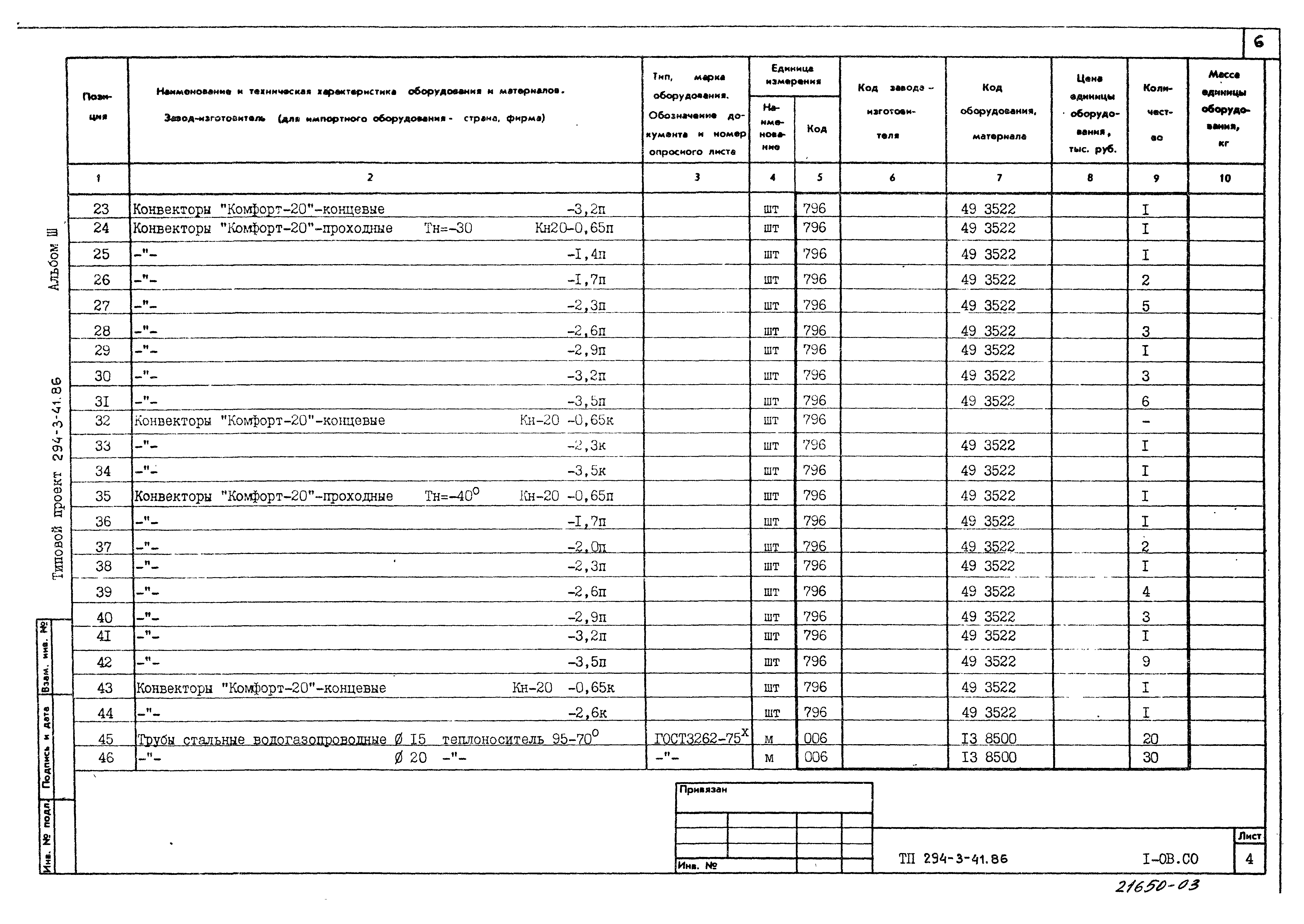 Типовой проект 294-3-41.86