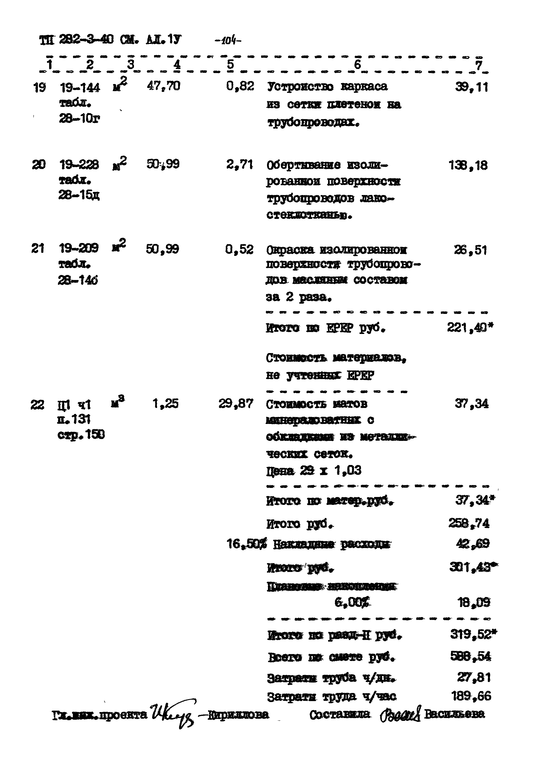 Типовой проект 282-3-40