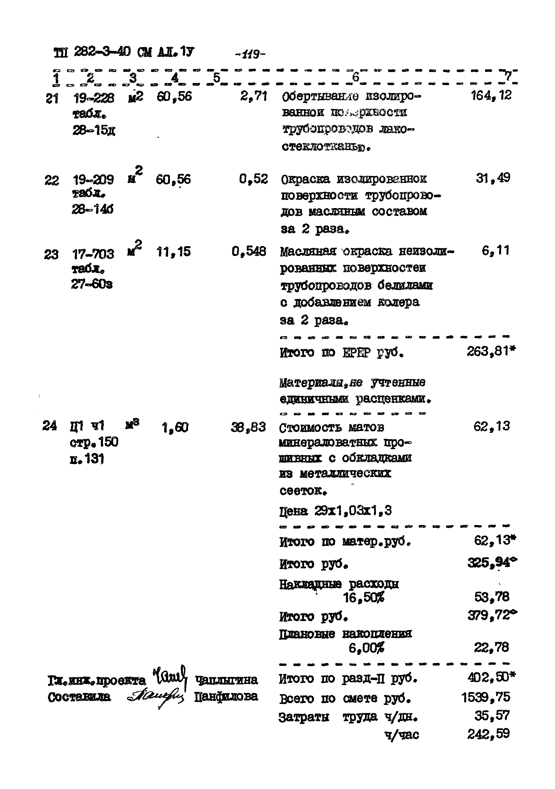 Типовой проект 282-3-40