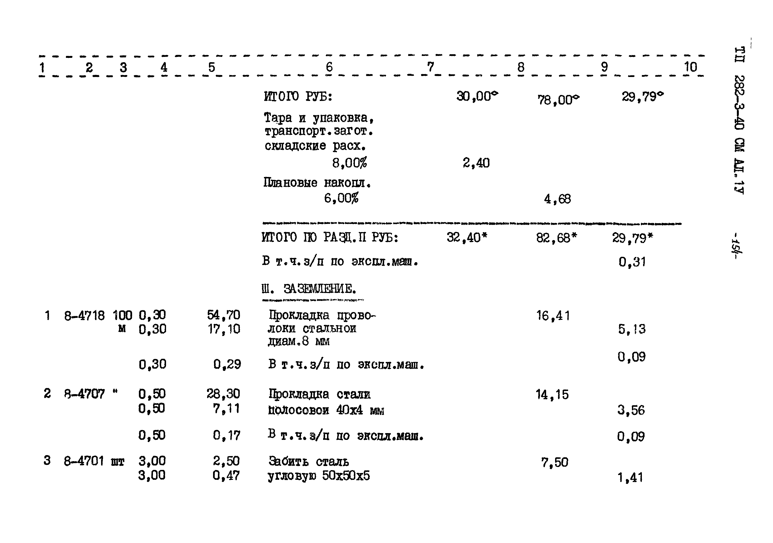 Типовой проект 282-3-40