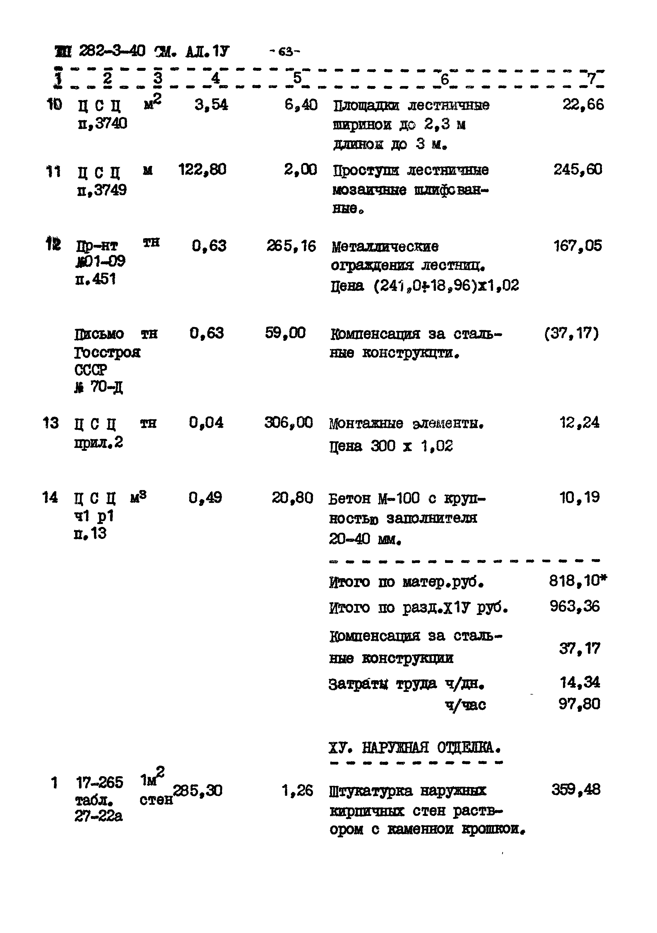 Типовой проект 282-3-40