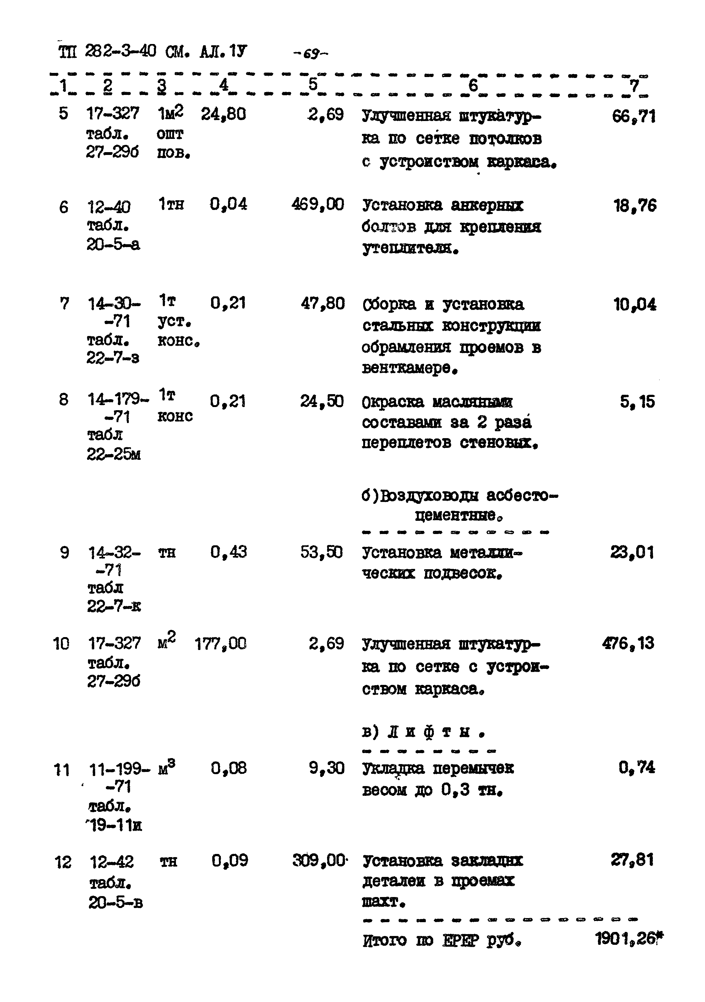 Типовой проект 282-3-40