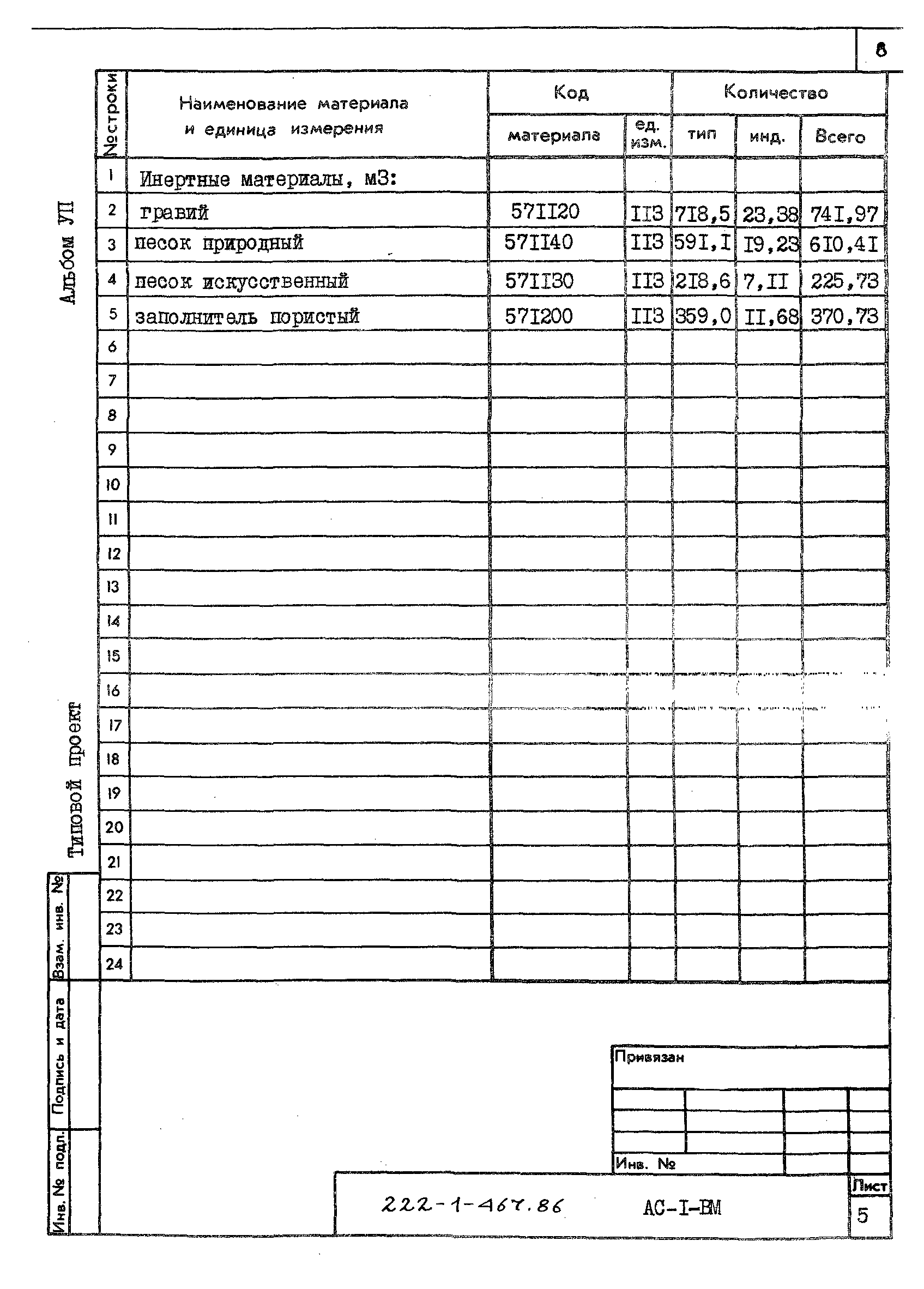 Типовой проект 222-1-467.86