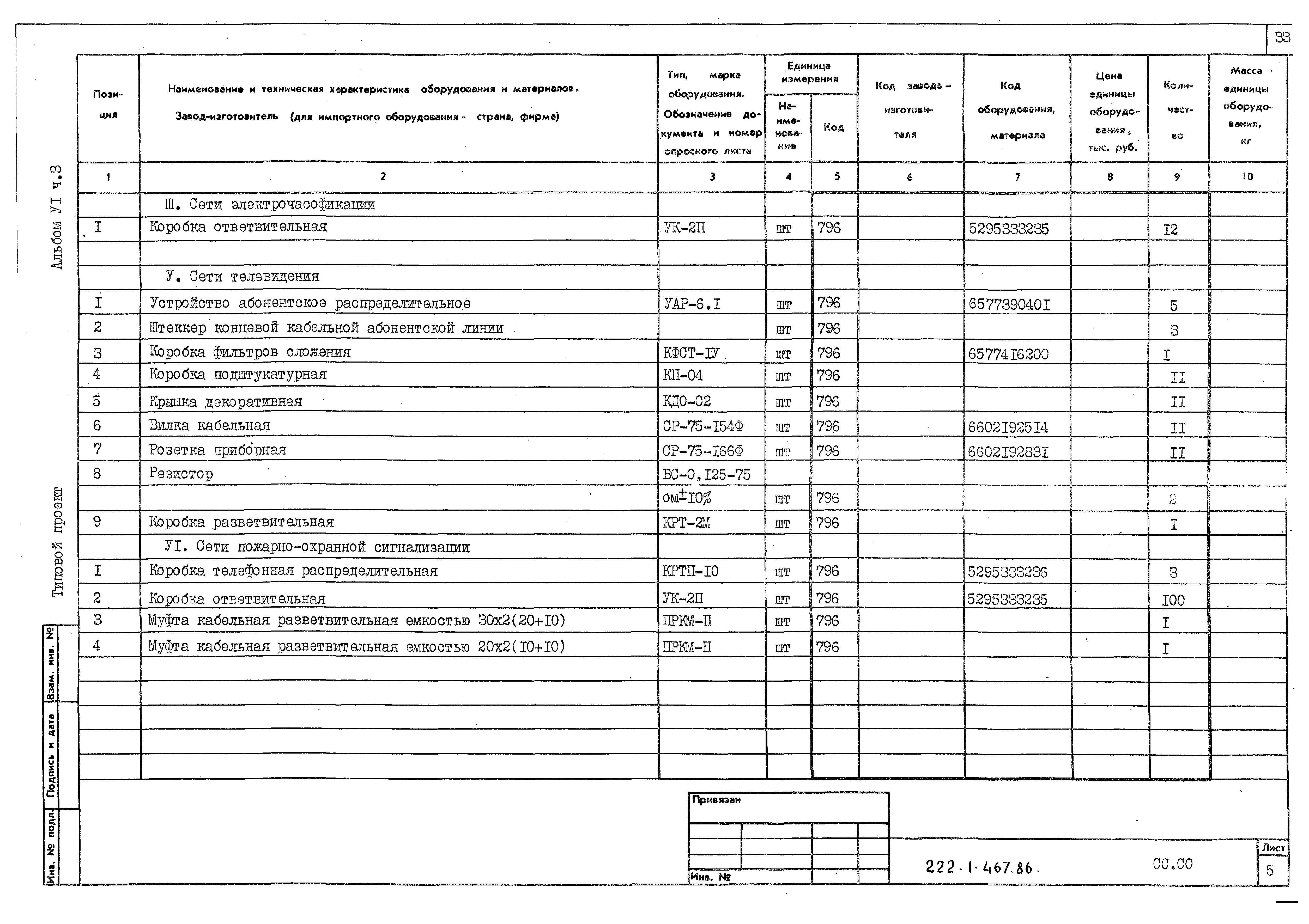 Типовой проект 222-1-467.86