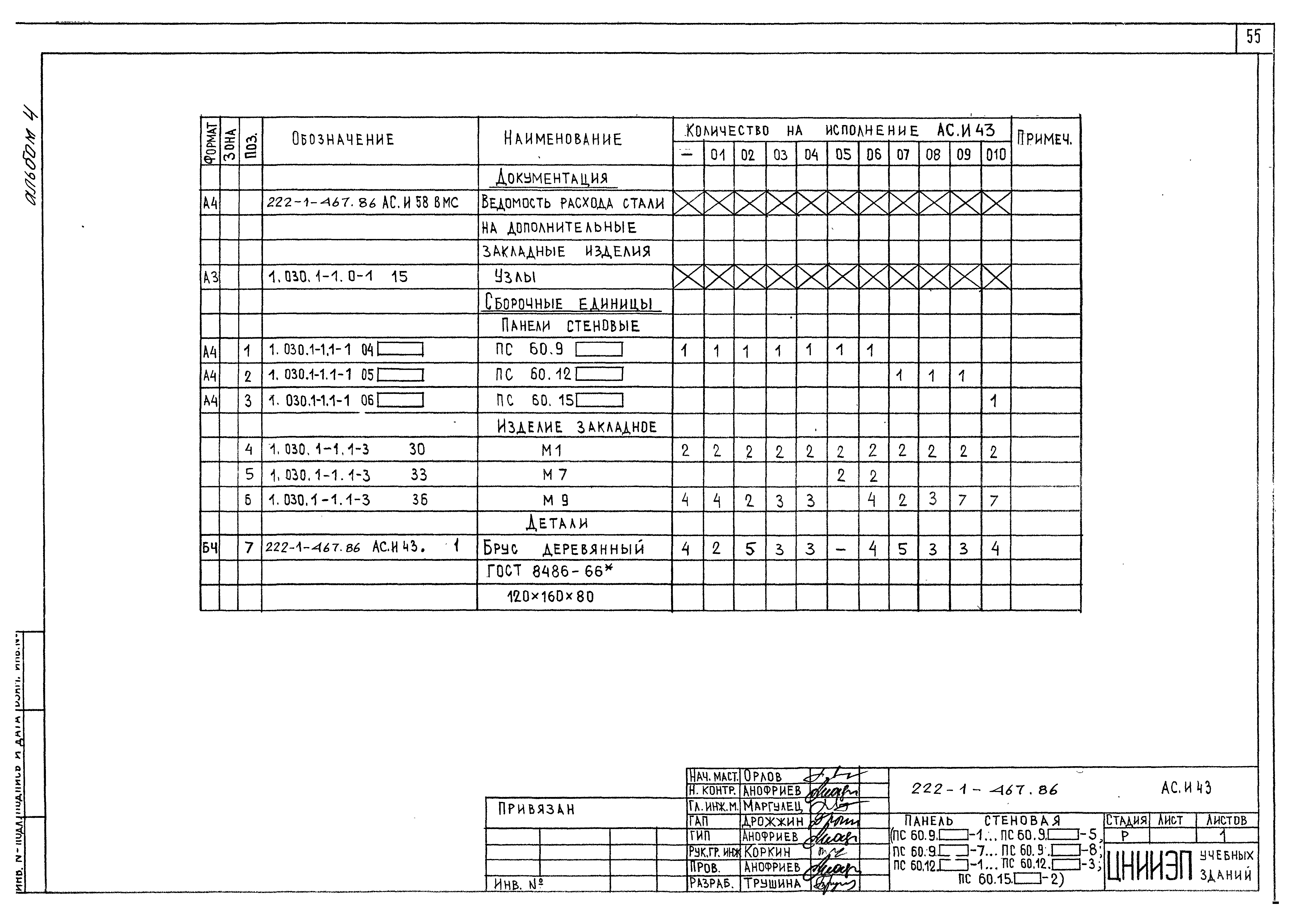 Типовой проект 222-1-467.86