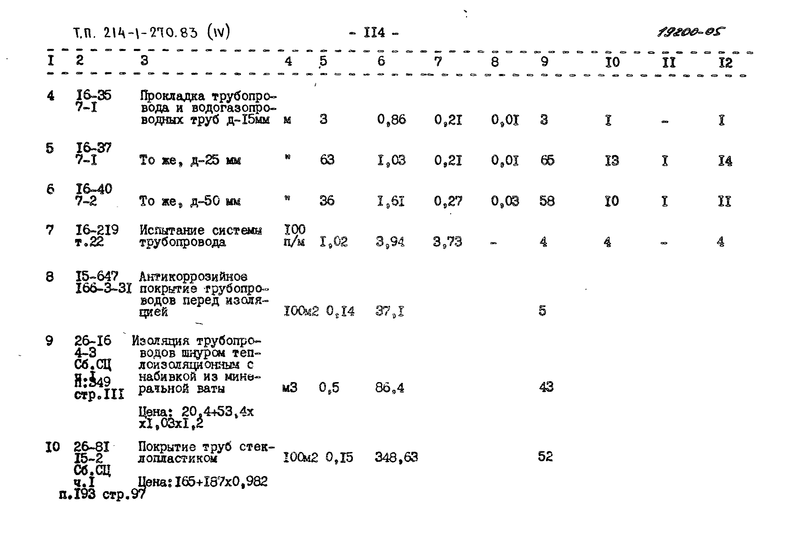 Типовой проект 214-1-270.83