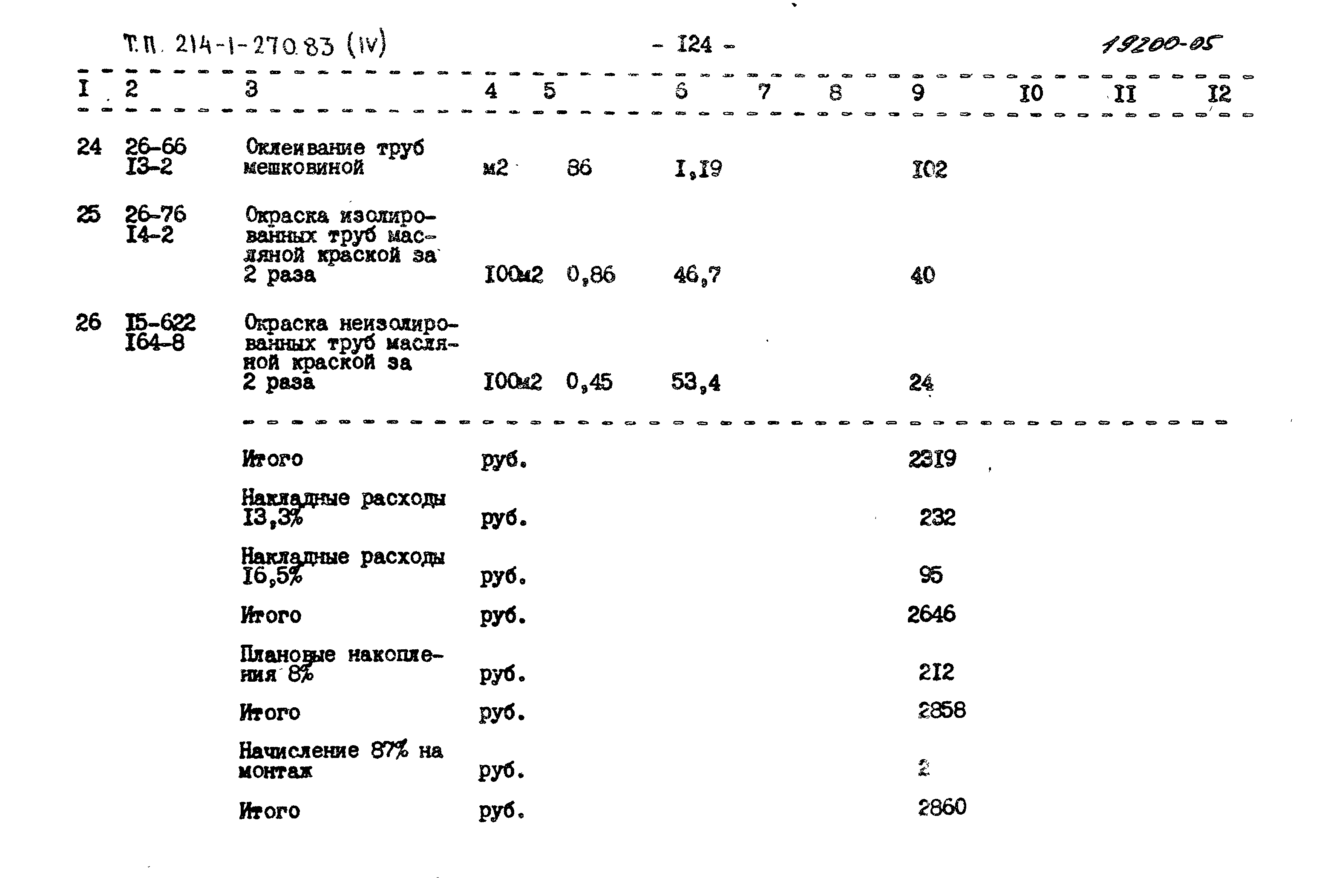 Типовой проект 214-1-270.83