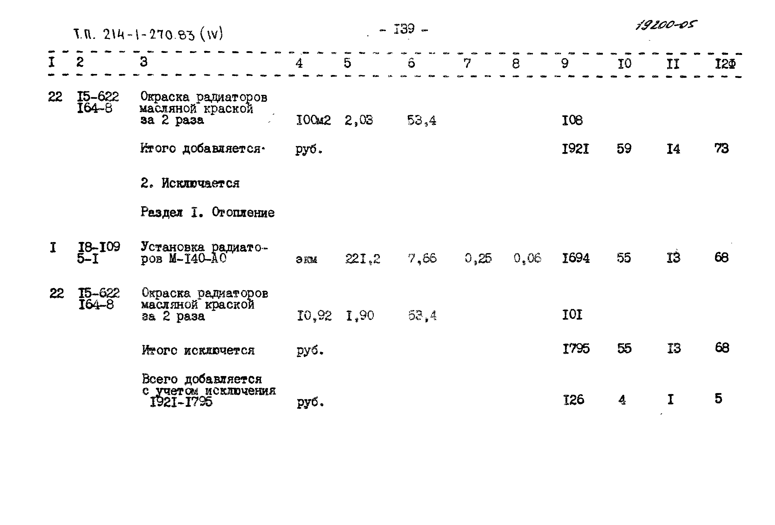 Типовой проект 214-1-270.83