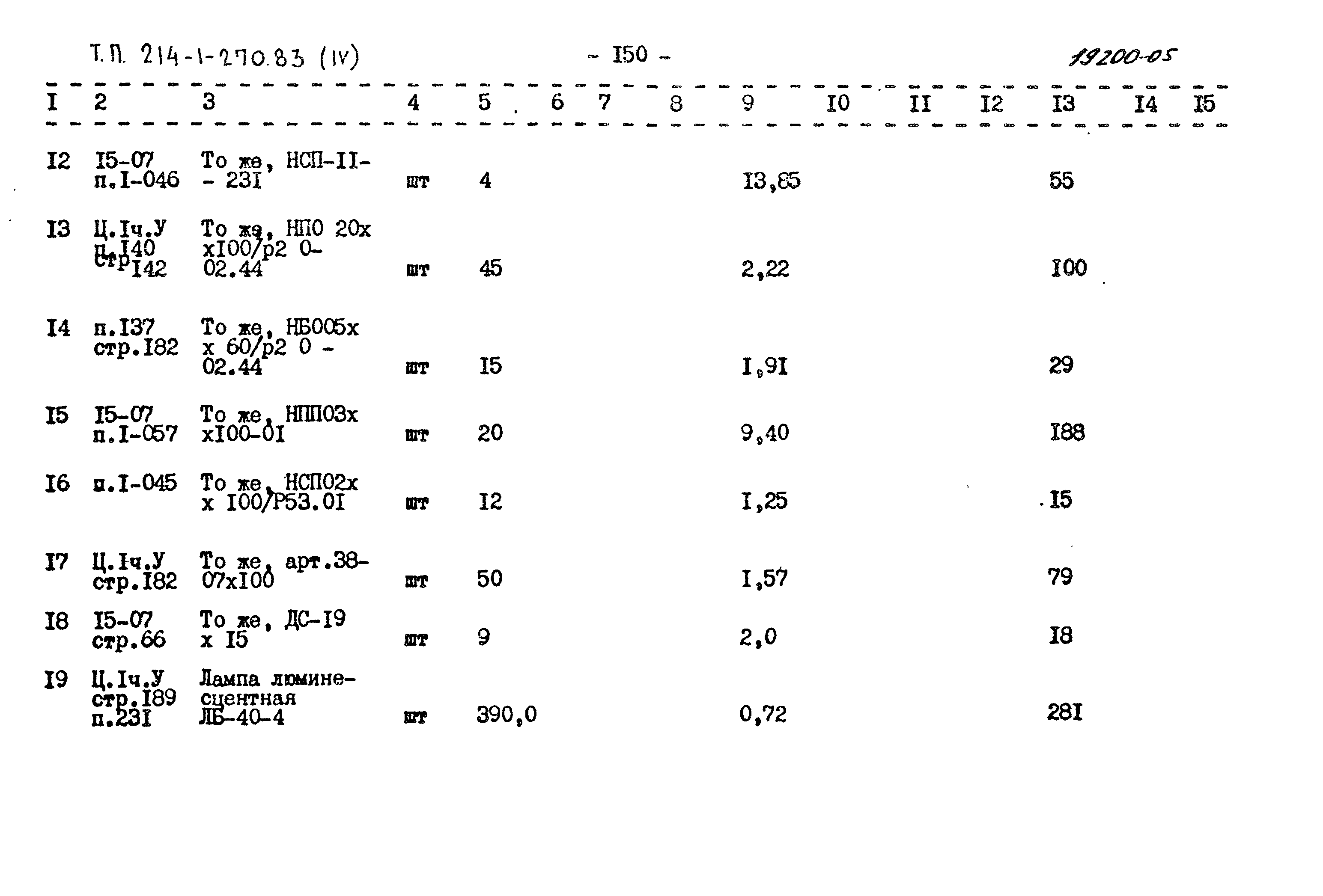 Типовой проект 214-1-270.83