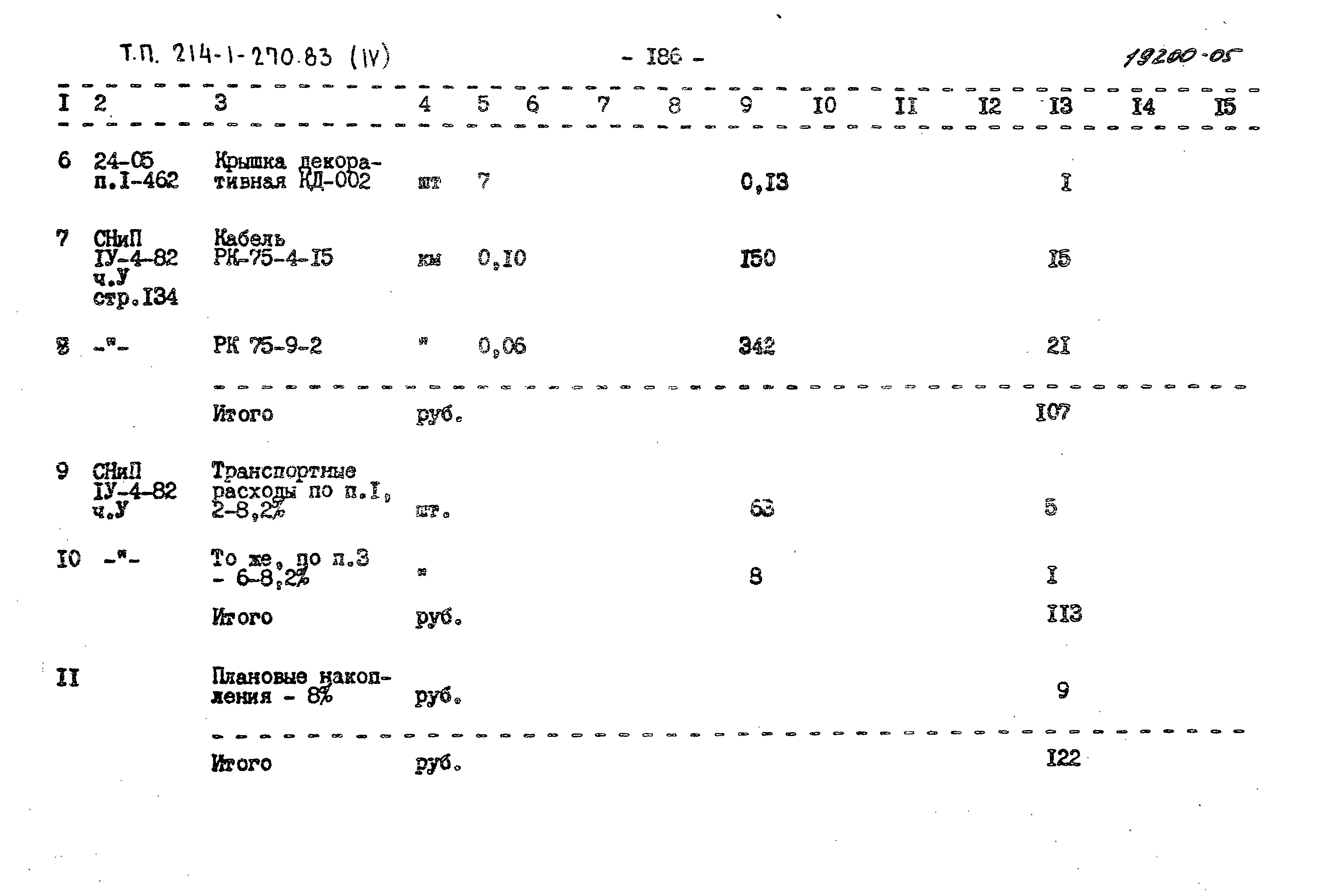 Типовой проект 214-1-270.83