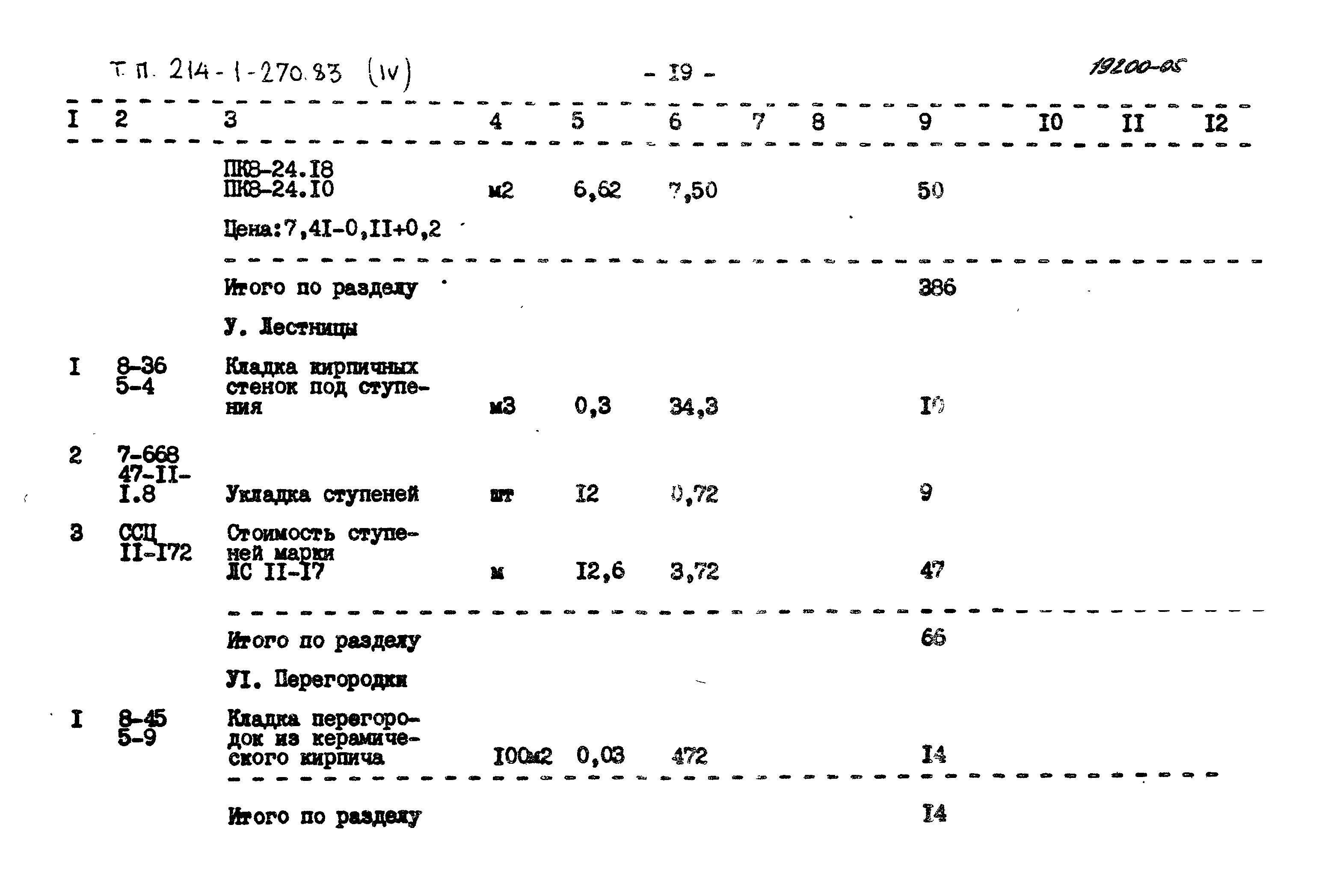 Типовой проект 214-1-270.83