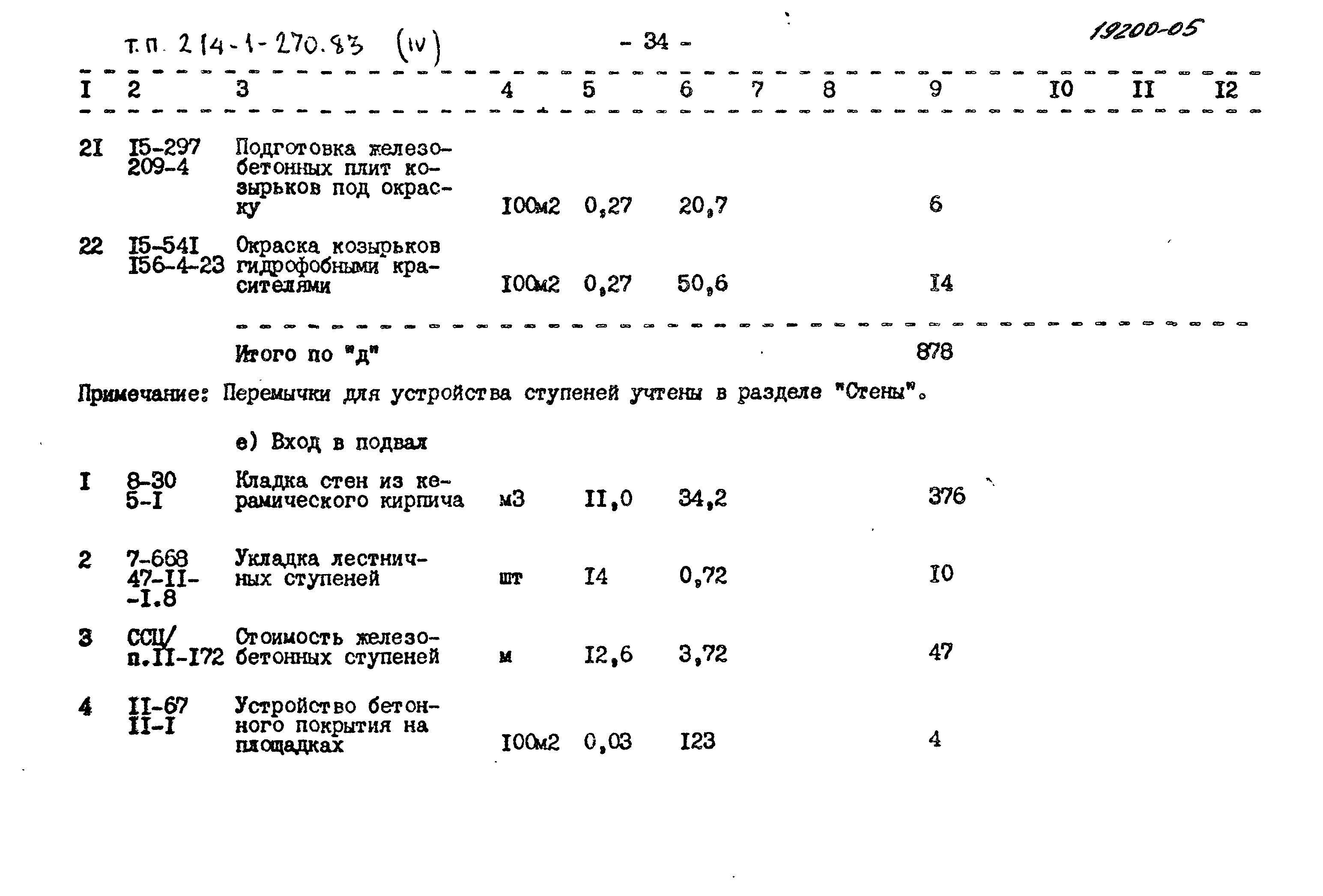 Типовой проект 214-1-270.83