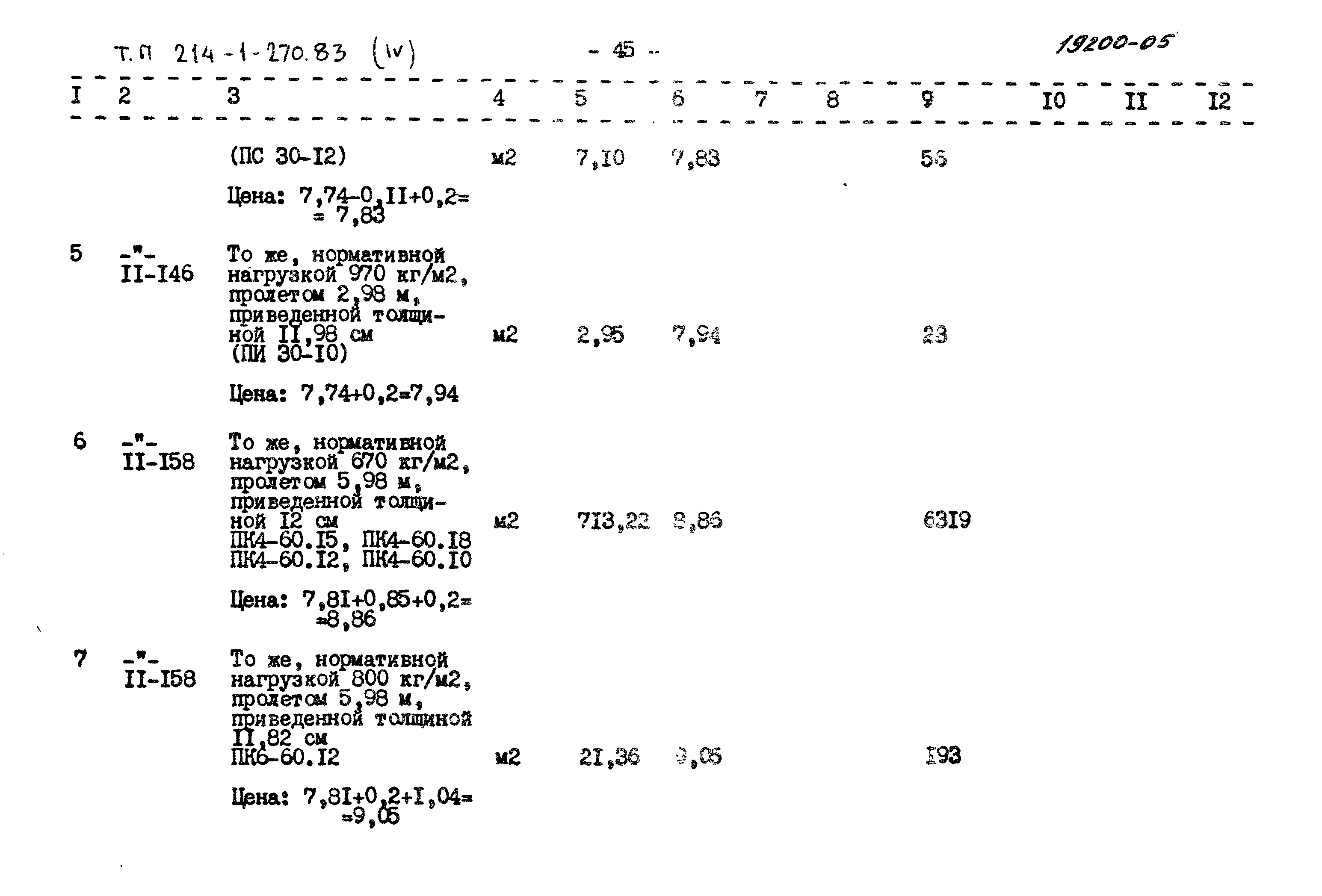 Типовой проект 214-1-270.83