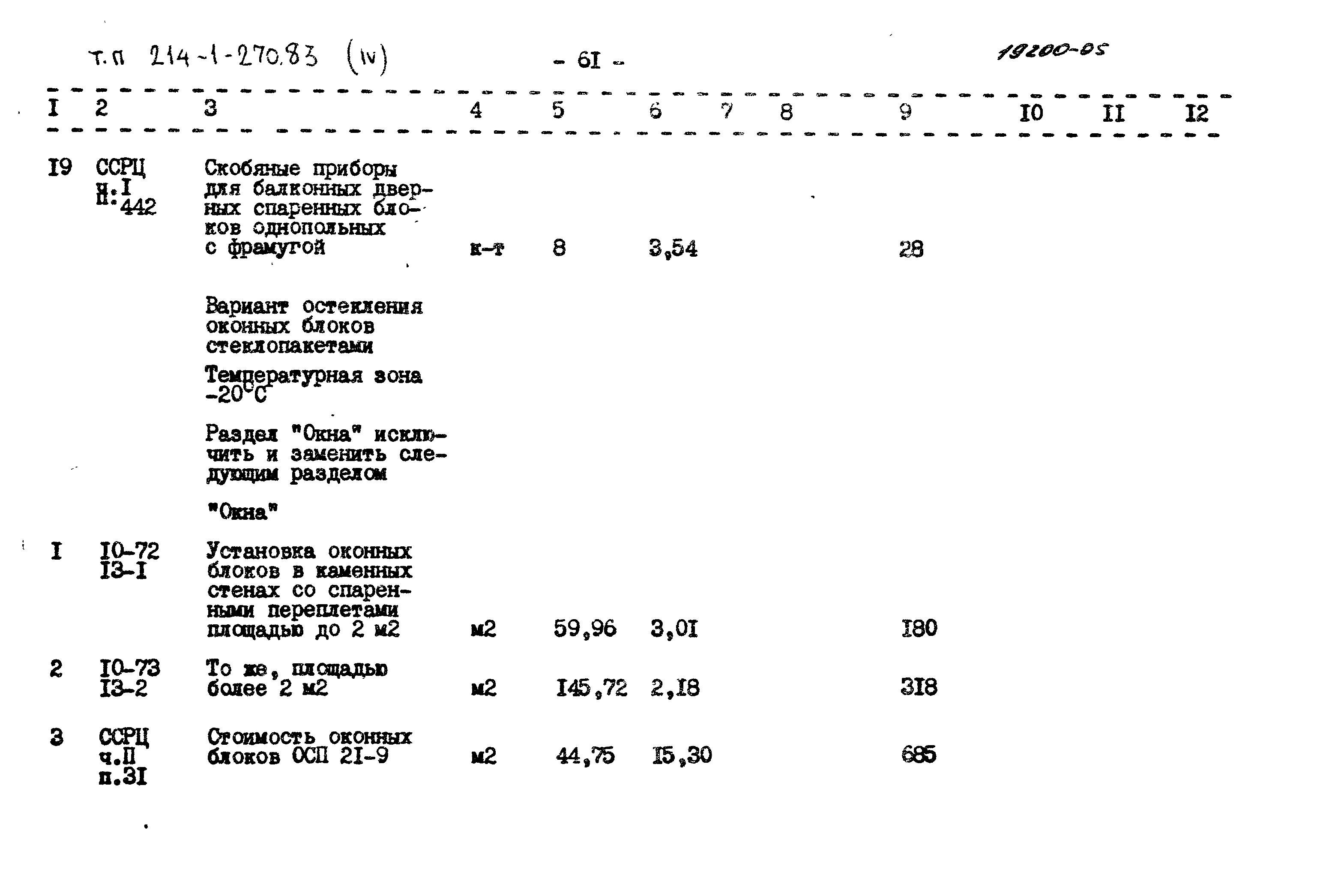 Типовой проект 214-1-270.83