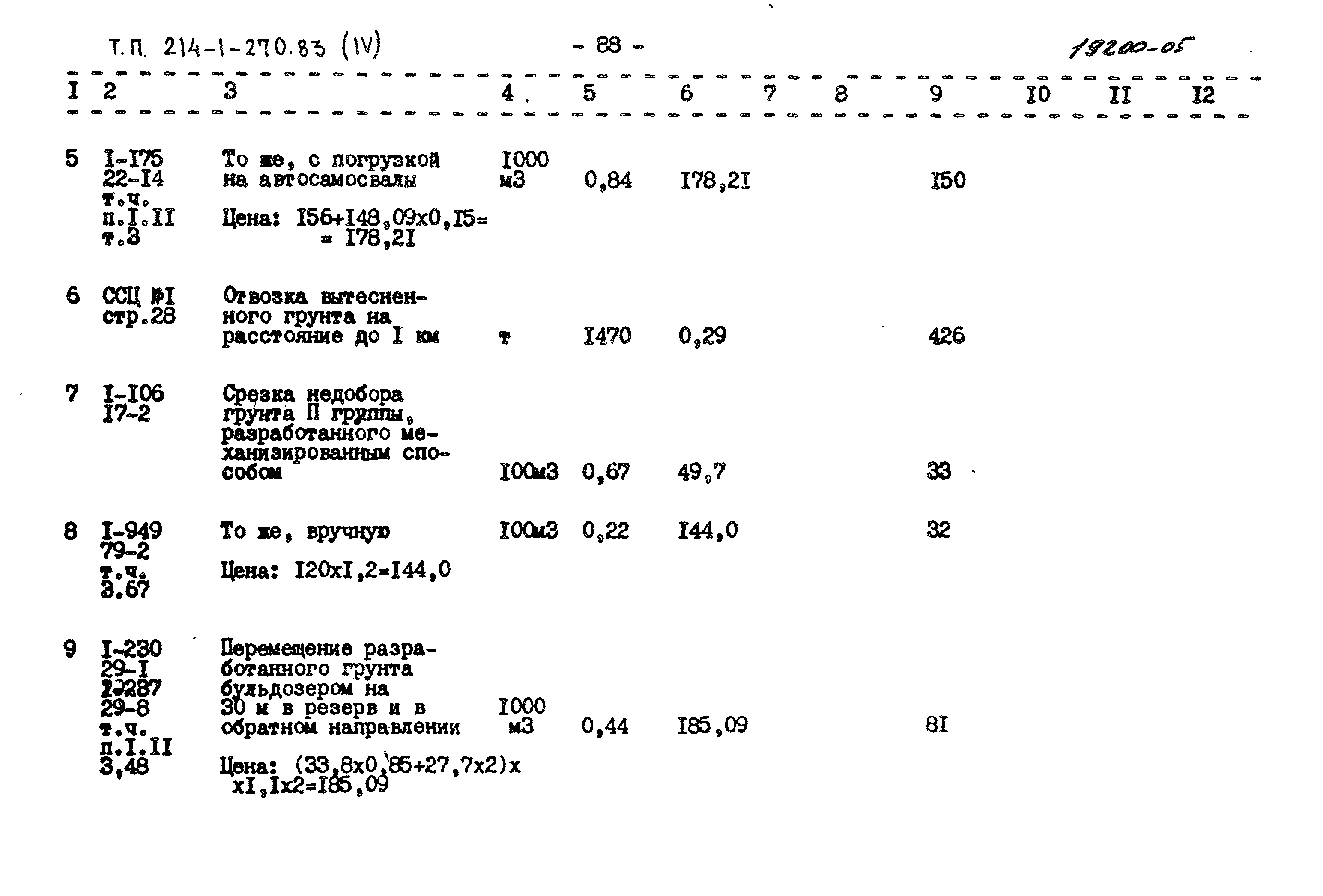 Типовой проект 214-1-270.83