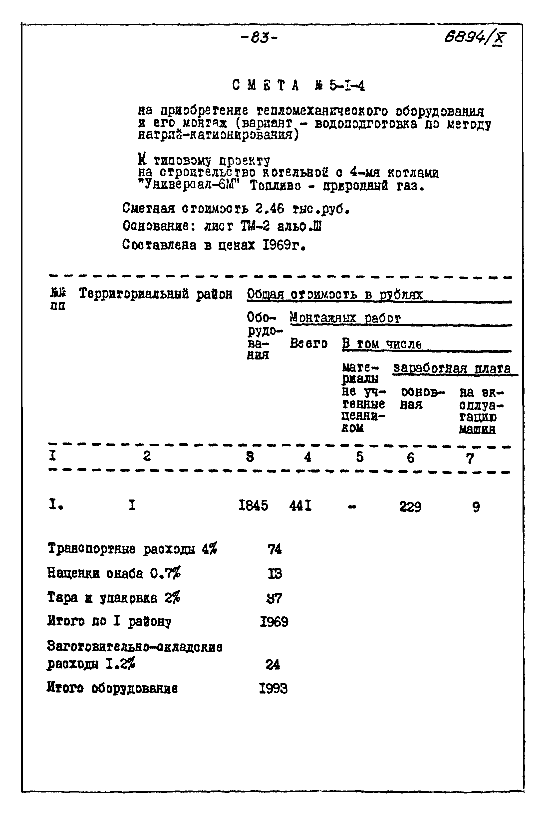 Типовой проект 903-1-135