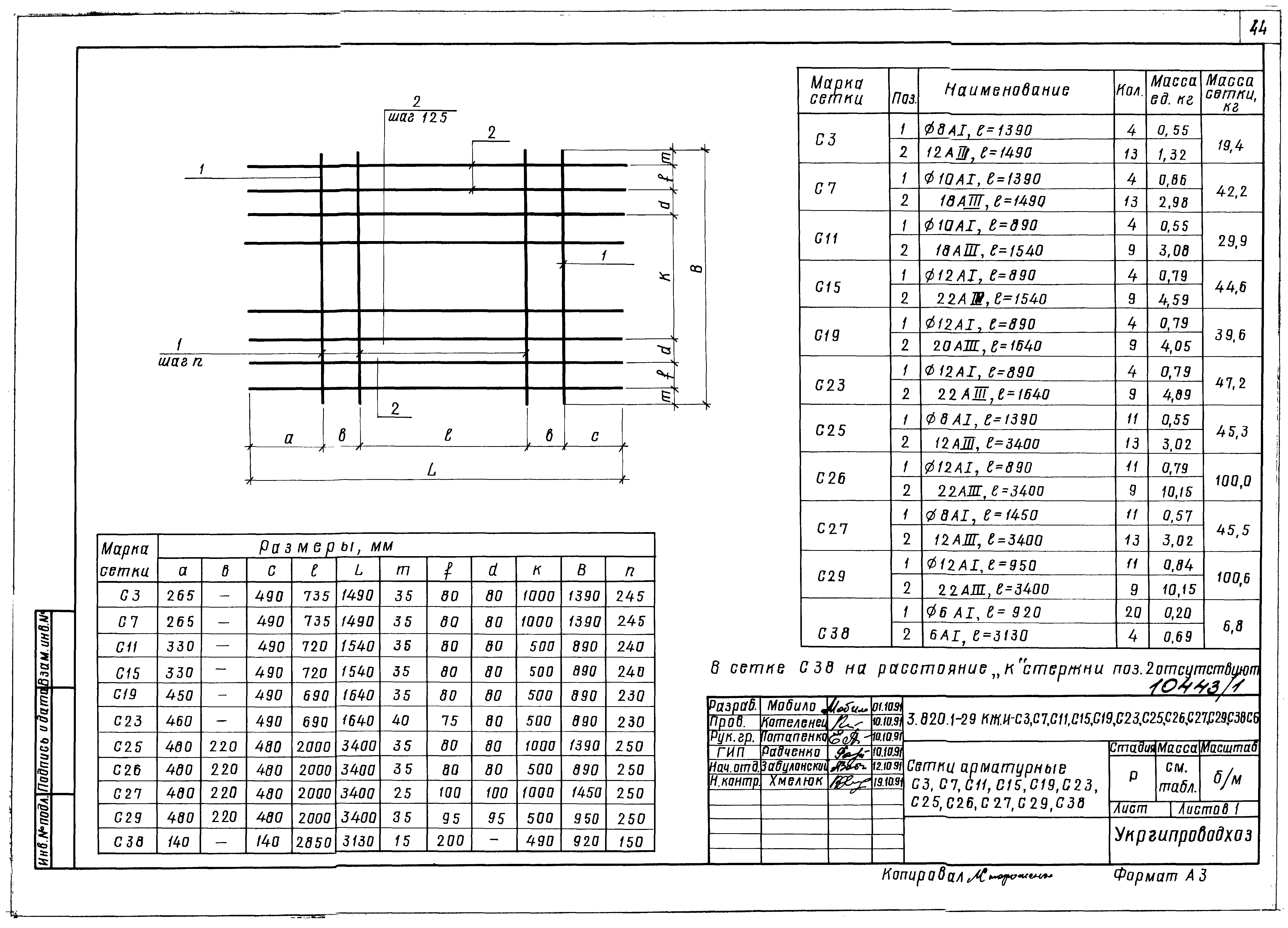 Серия 3.820.1-29/91