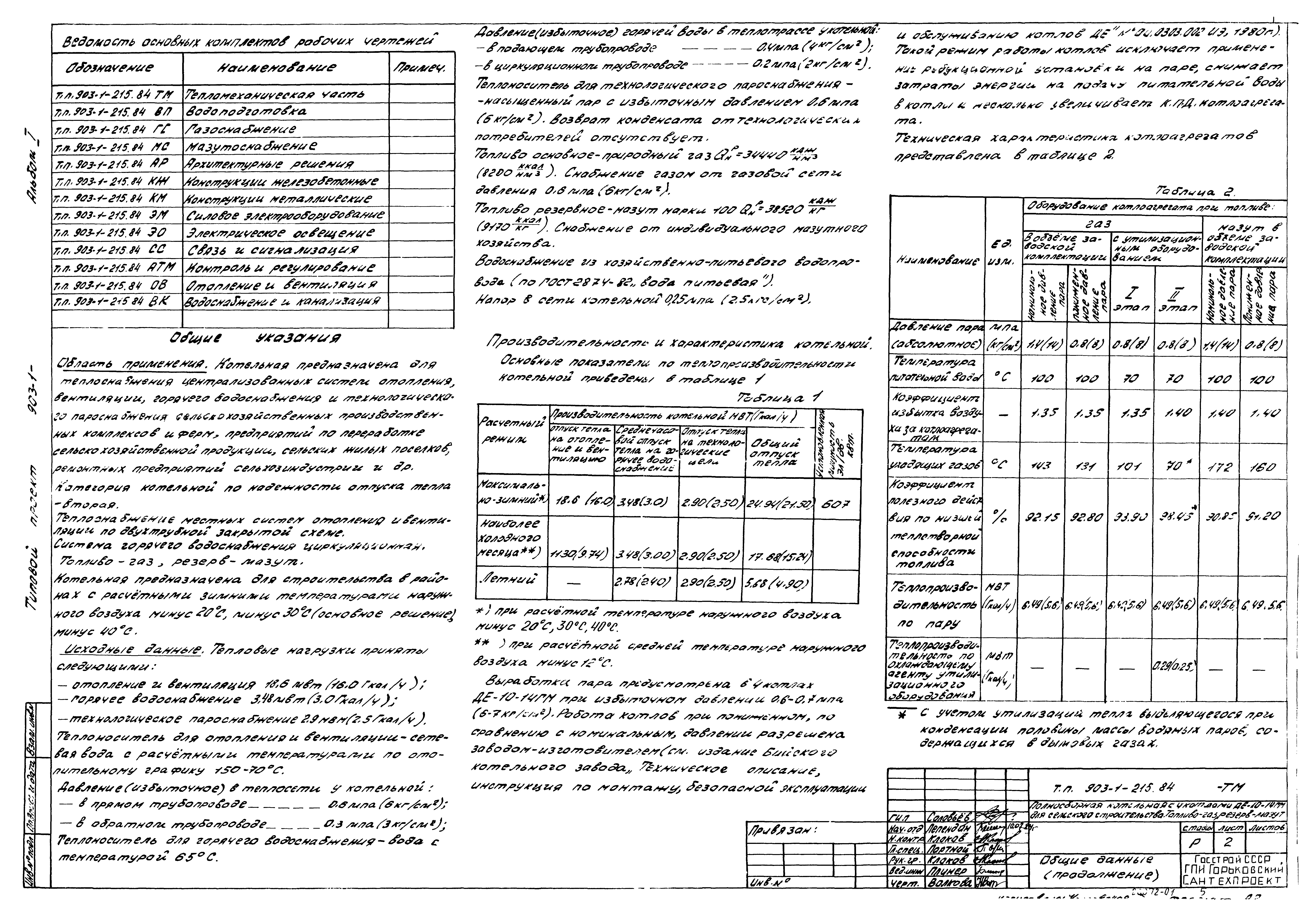 Типовой проект 903-1-215.84