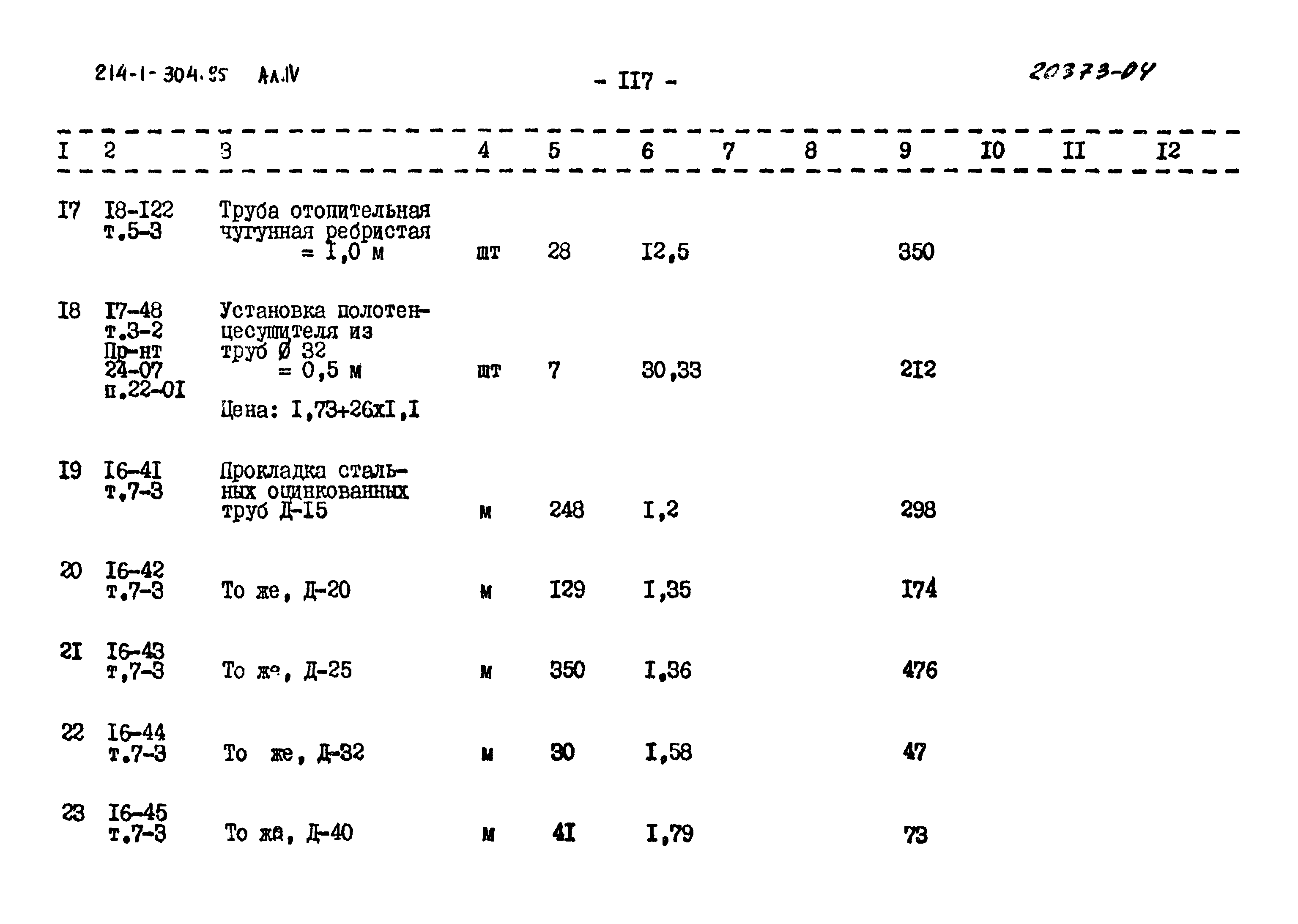 Типовой проект 214-1-304.85