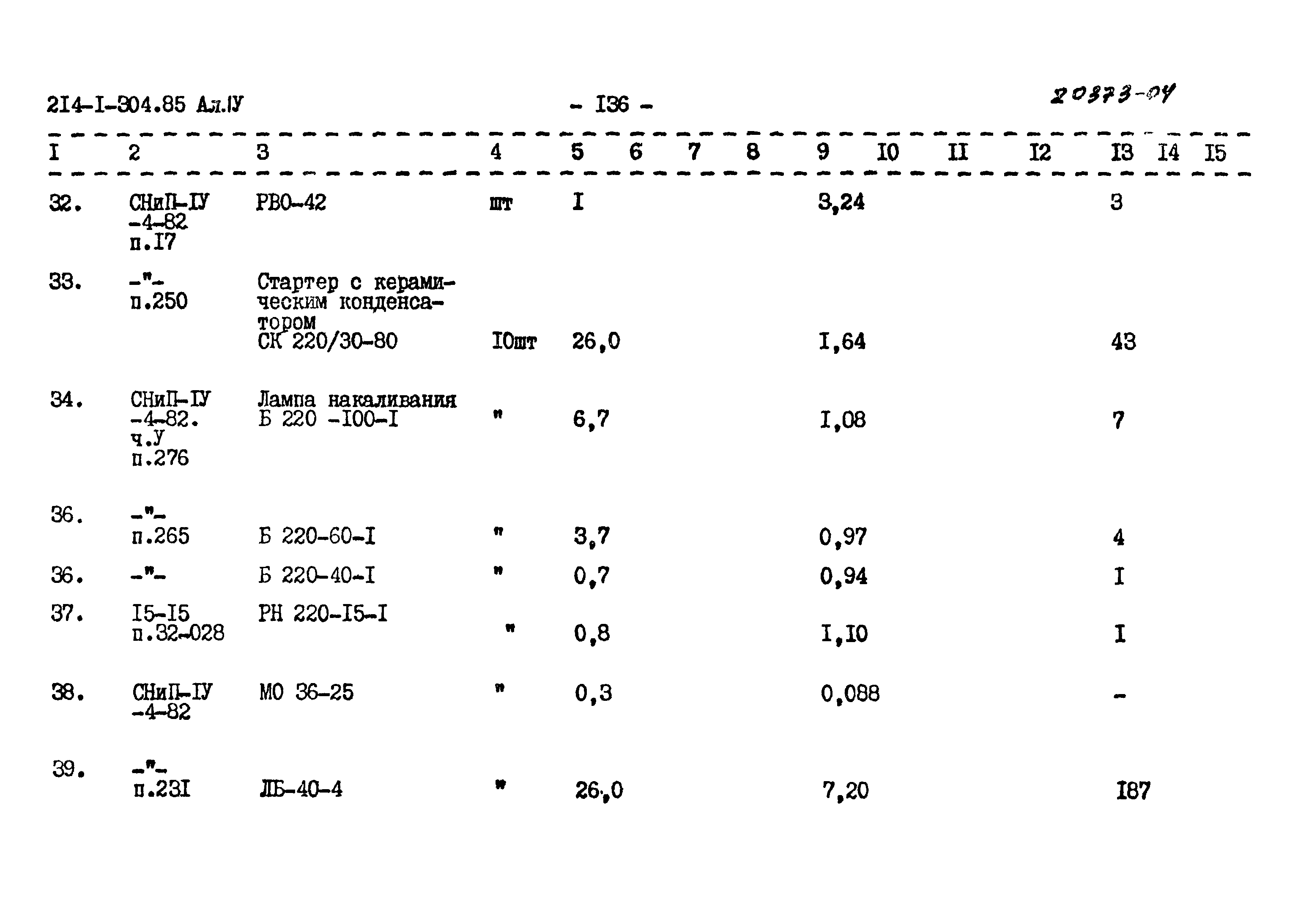 Типовой проект 214-1-304.85