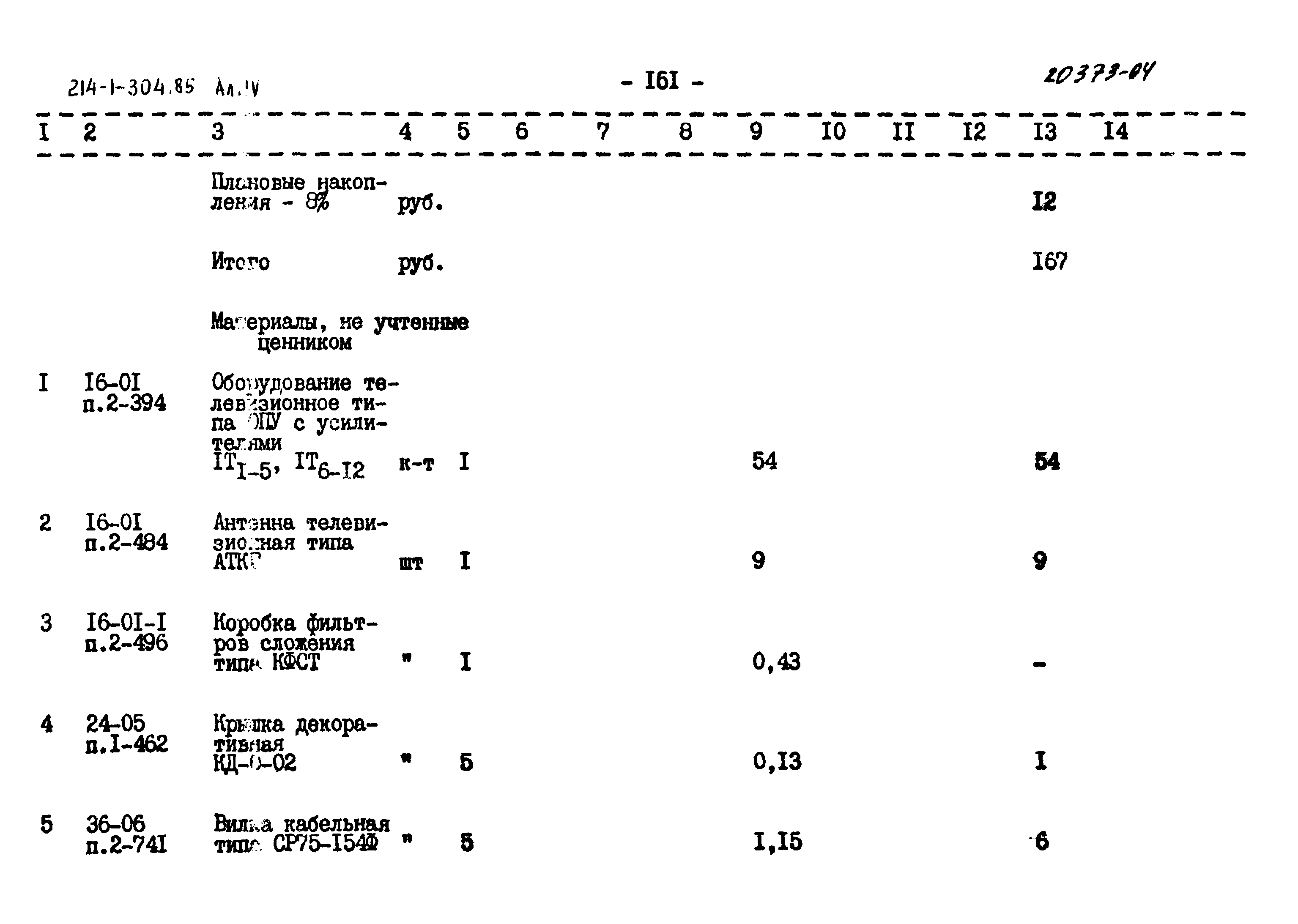 Типовой проект 214-1-304.85