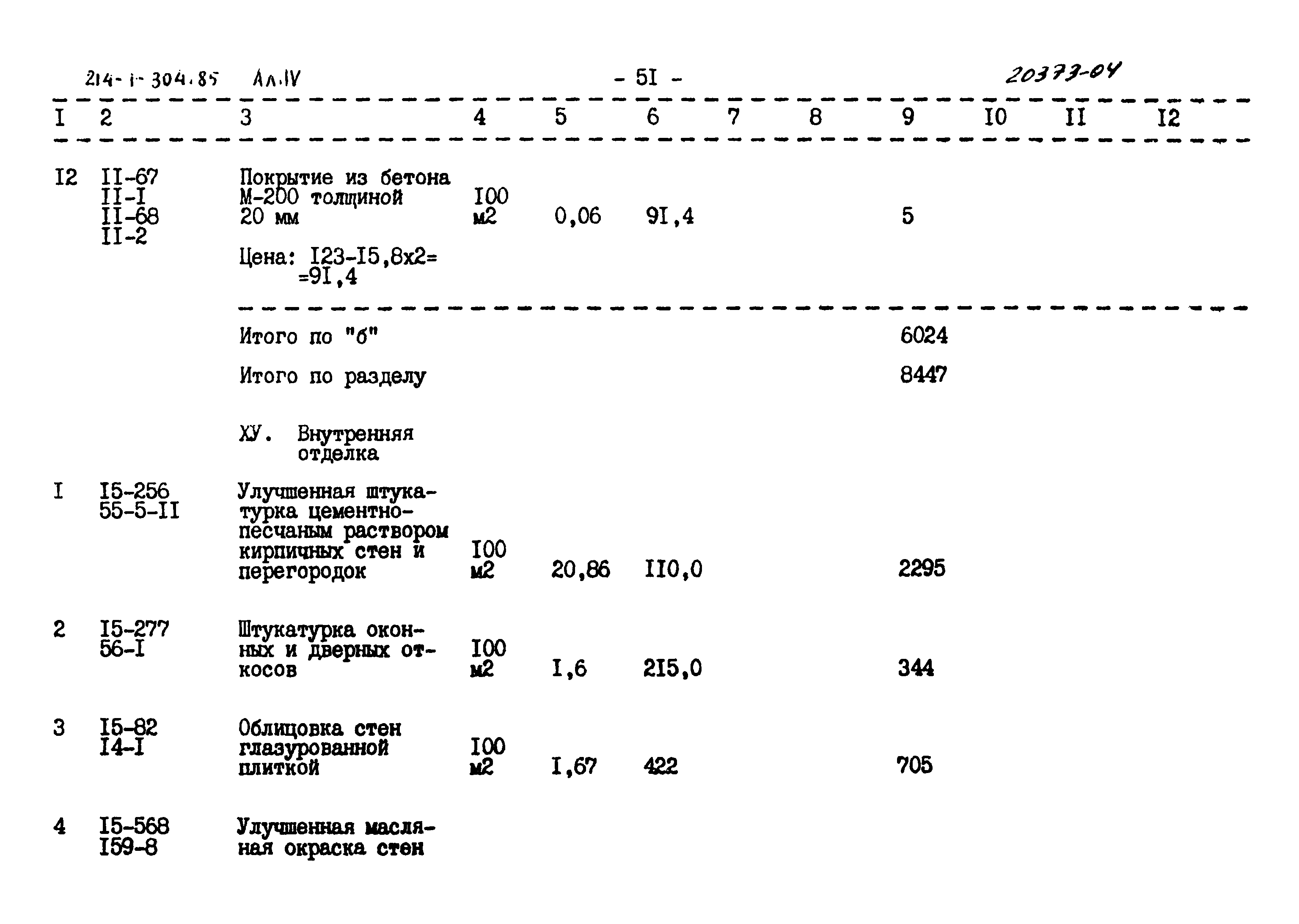 Типовой проект 214-1-304.85