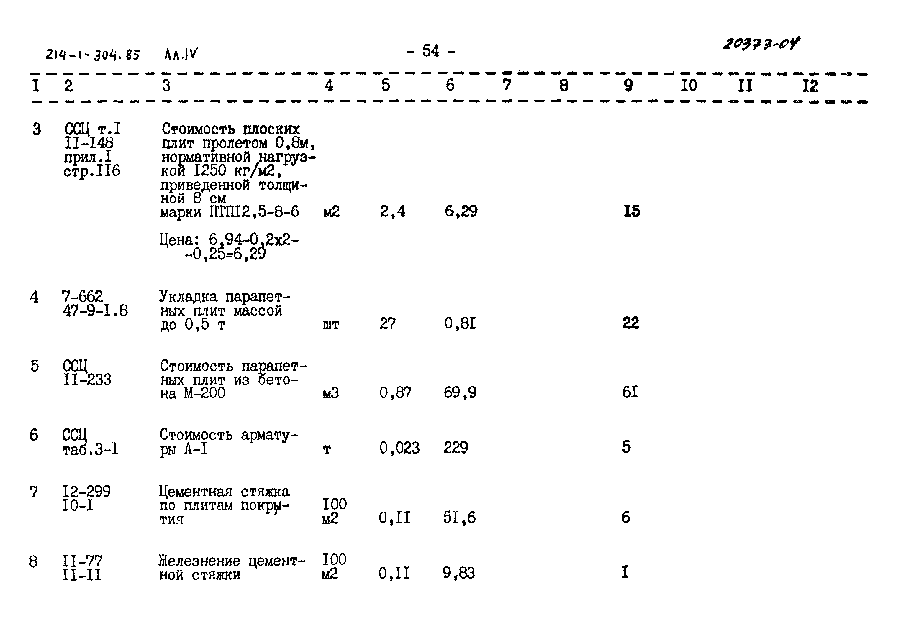 Типовой проект 214-1-304.85