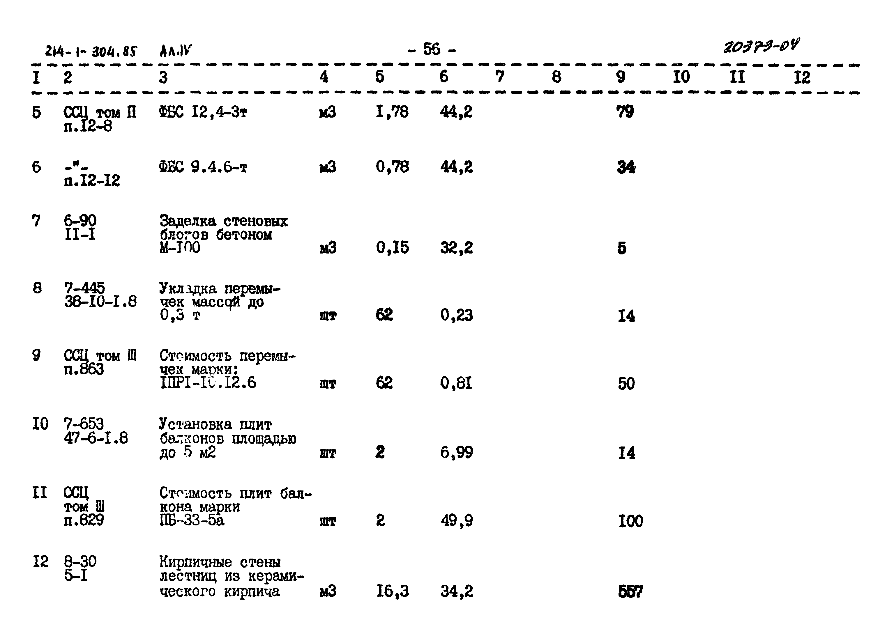 Типовой проект 214-1-304.85