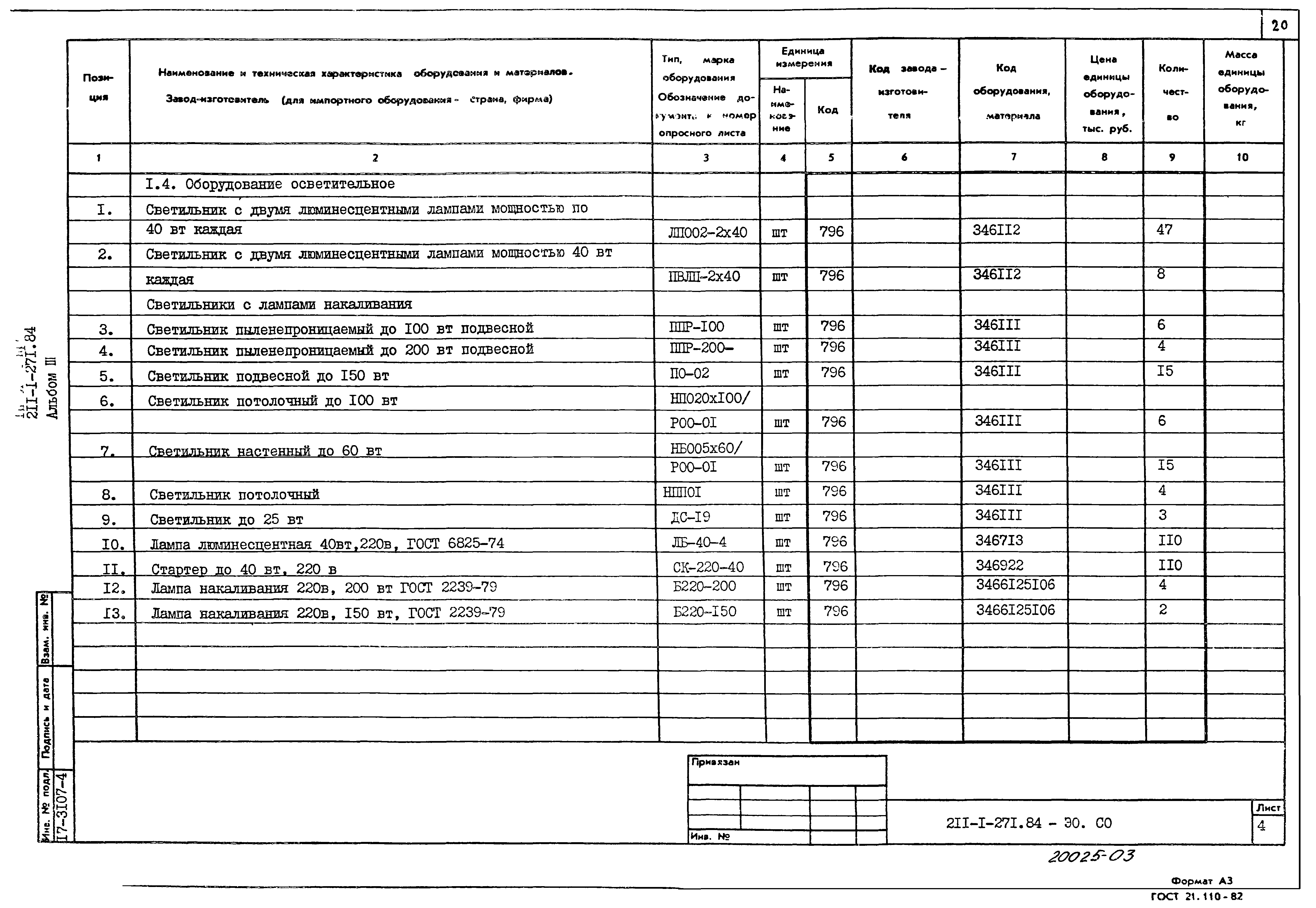 Типовой проект 211-1-271.84