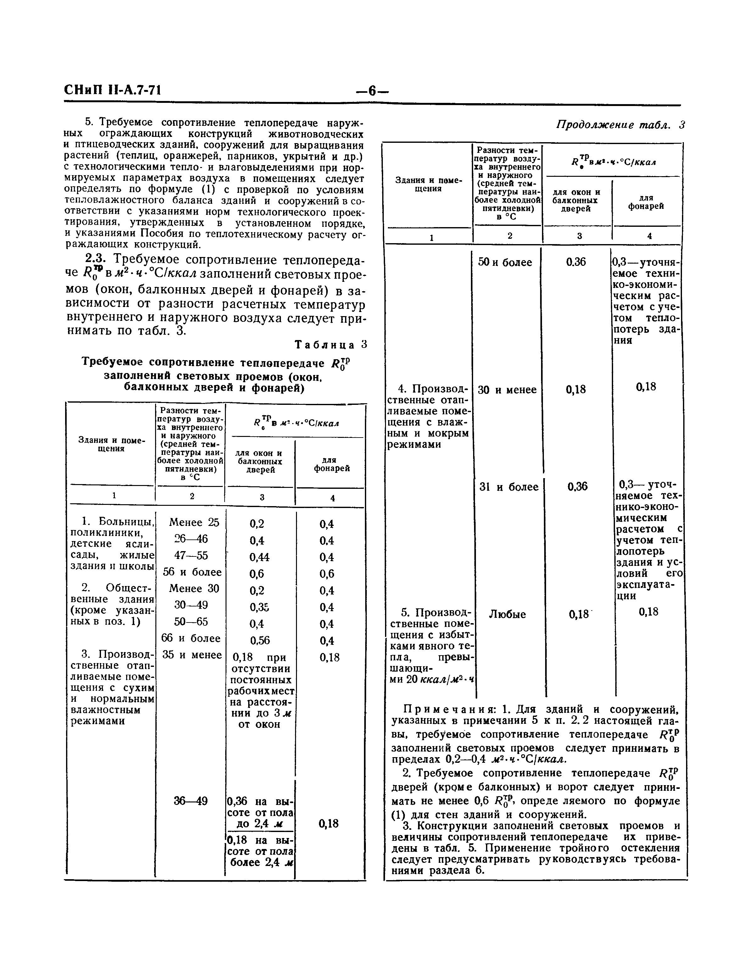 СНиП II-А.7-71