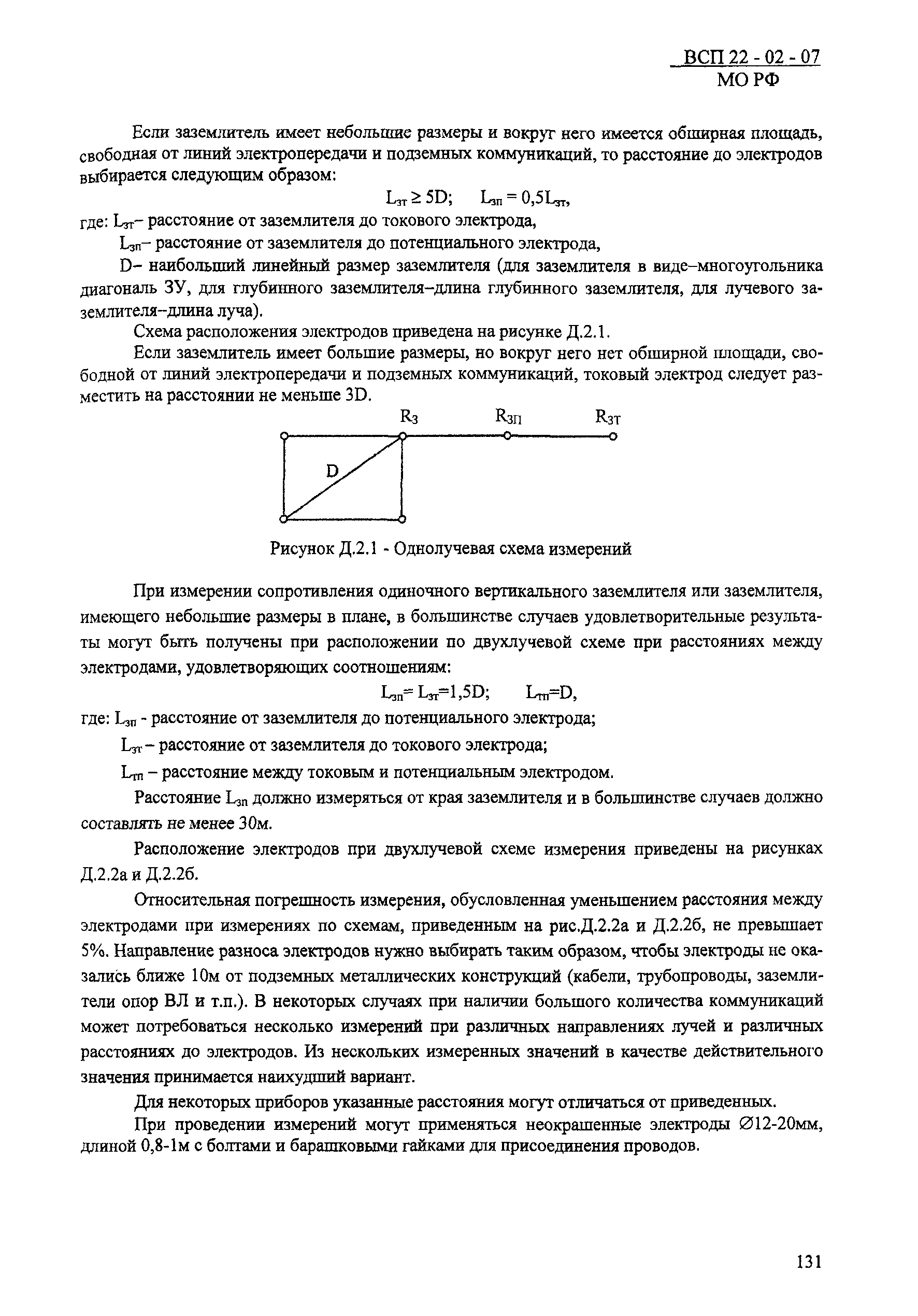 ВСП 22-02-07 МО РФ