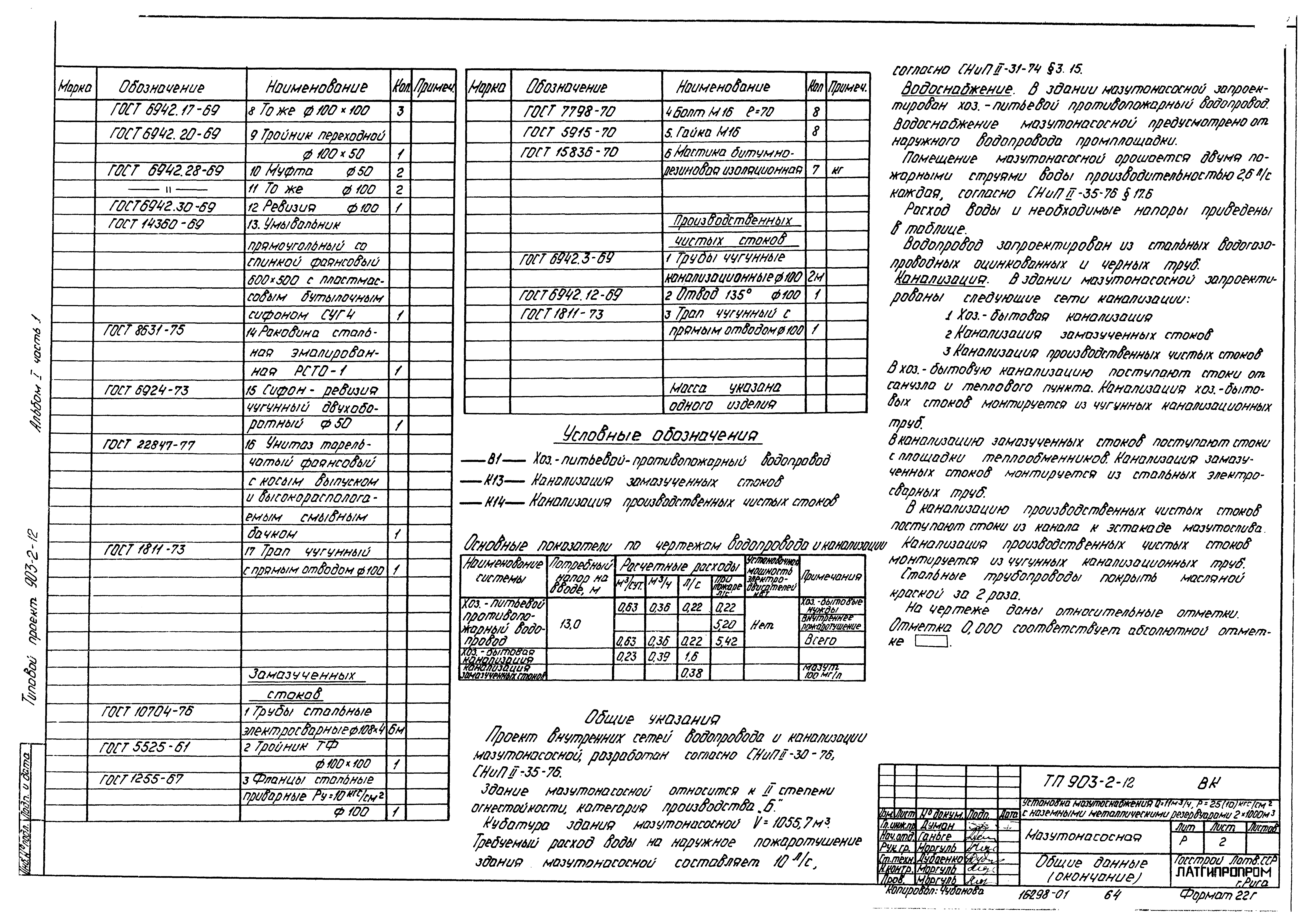 Типовой проект 903-2-12