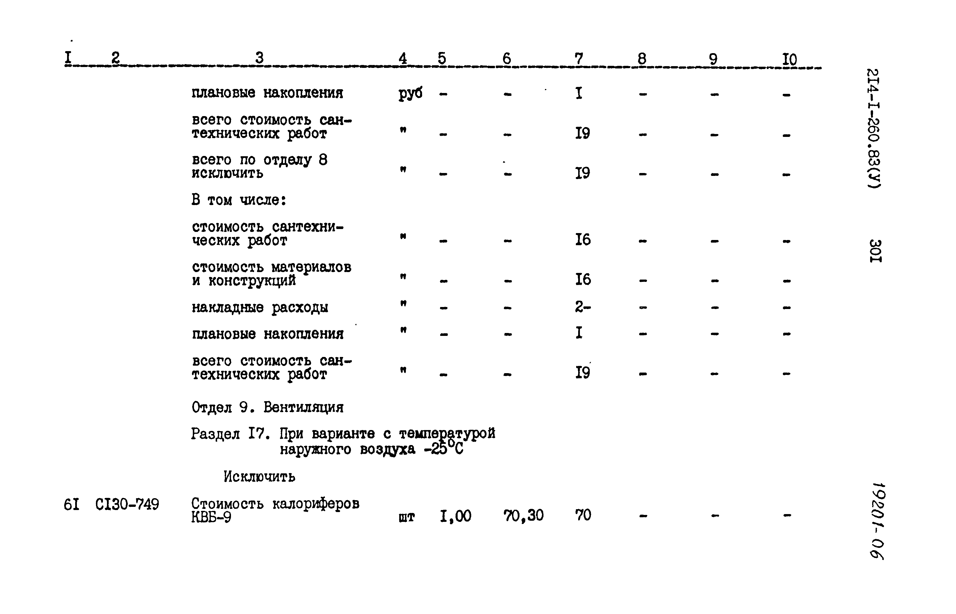 Типовой проект 214-1-260.83