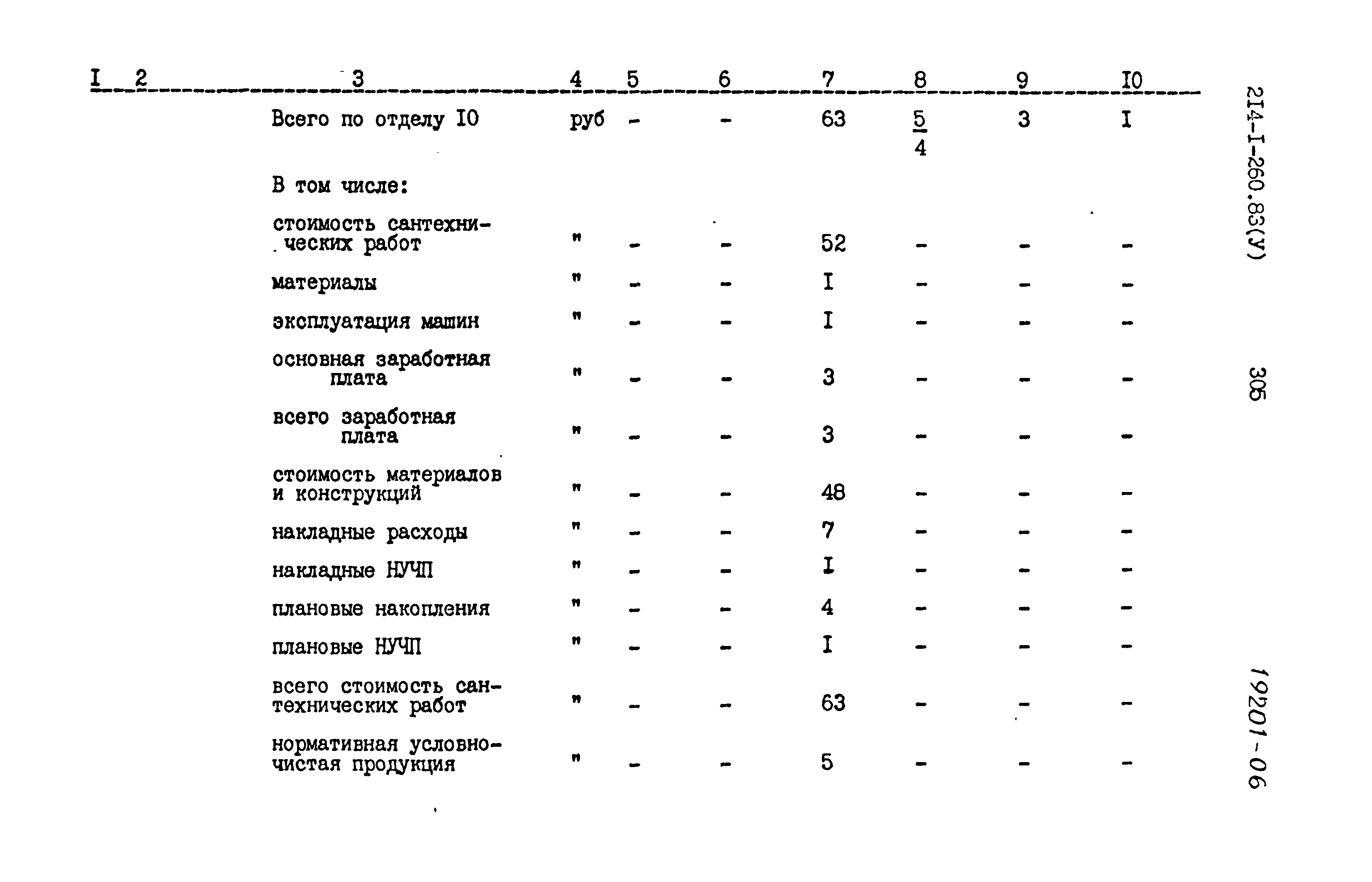 Типовой проект 214-1-260.83