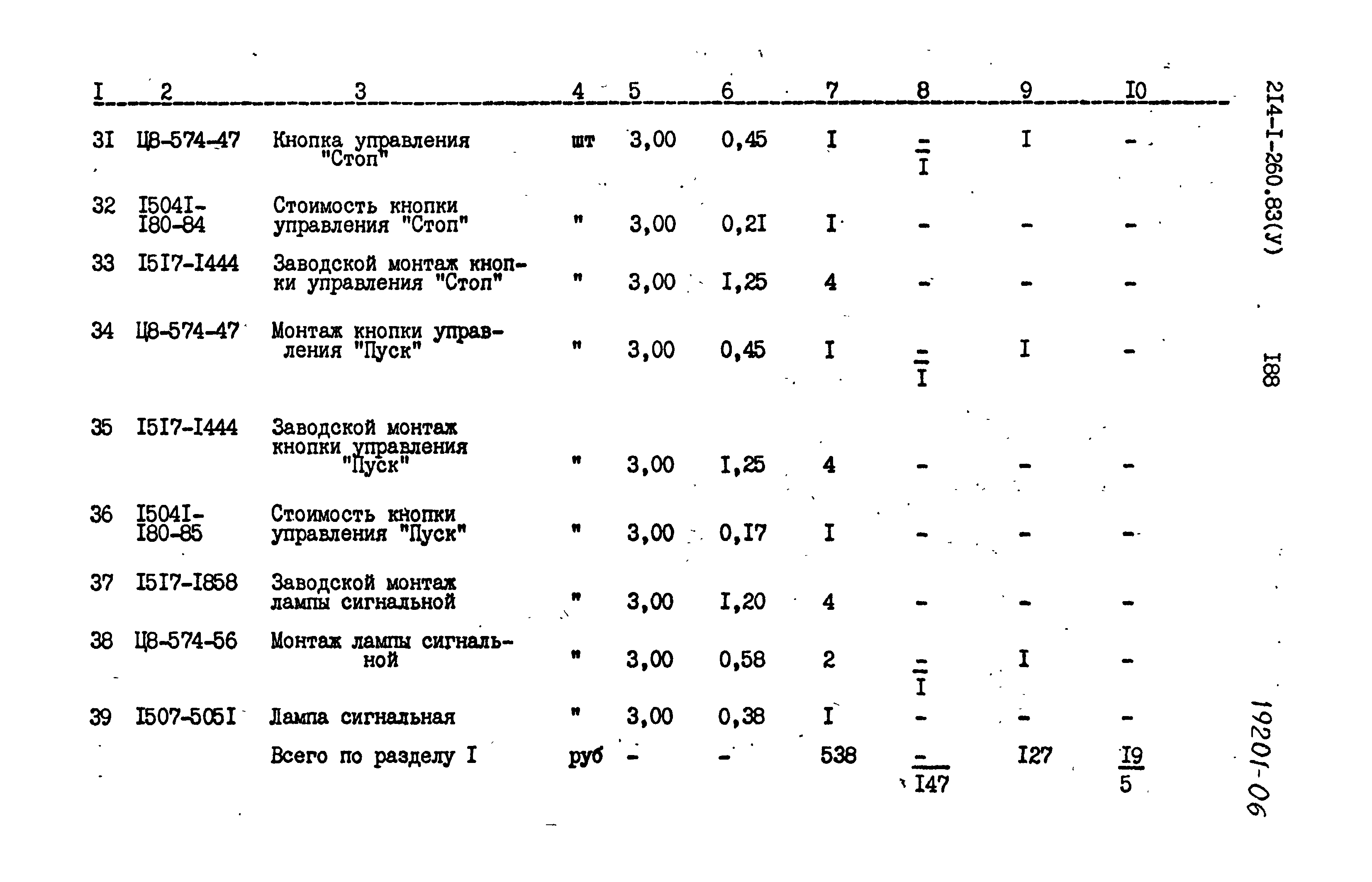 Типовой проект 214-1-260.83