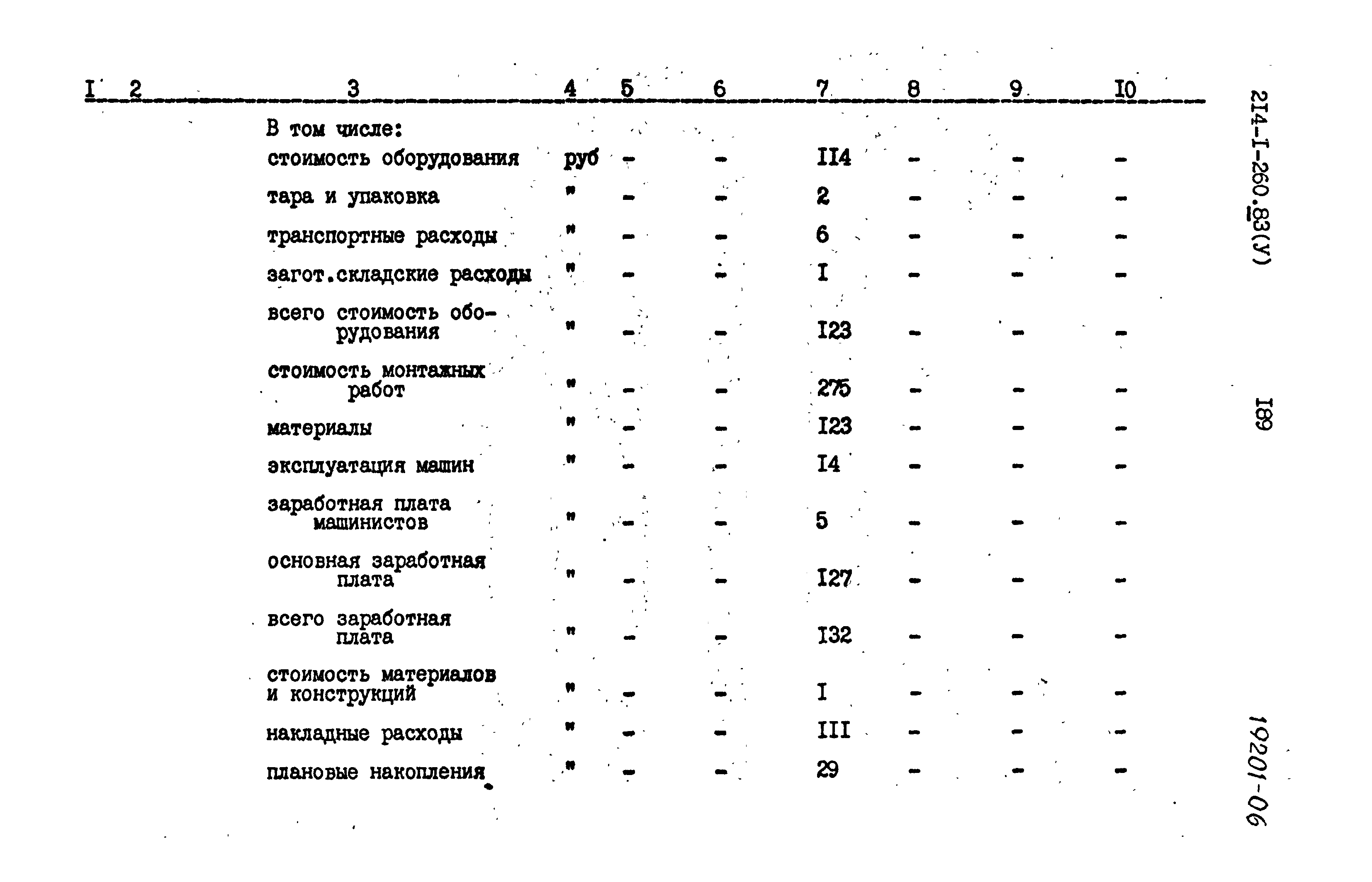 Типовой проект 214-1-260.83